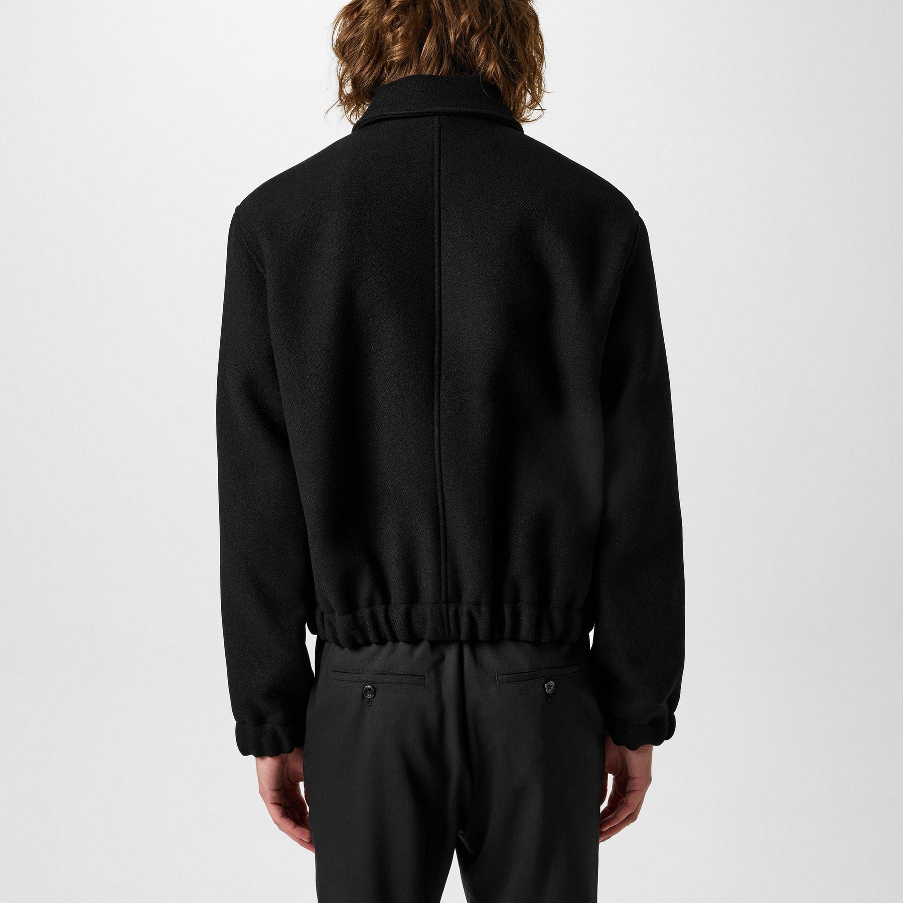 Blouson Zipped Bomber Jacket