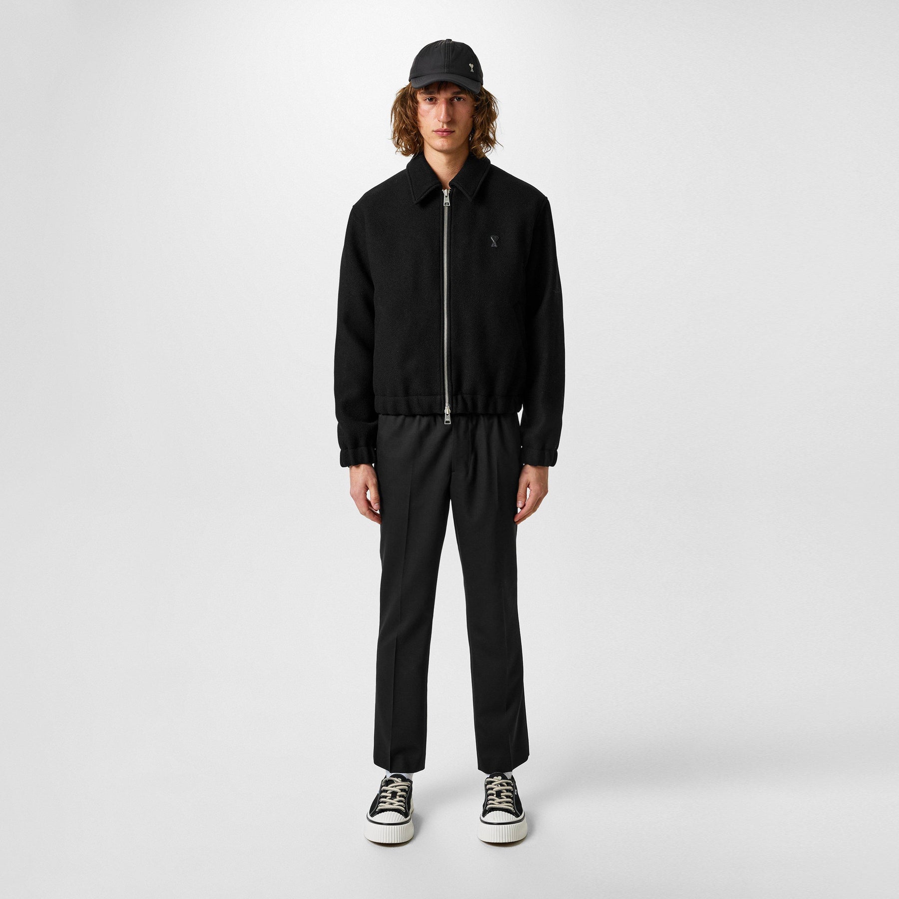 Blouson Zipped Bomber Jacket