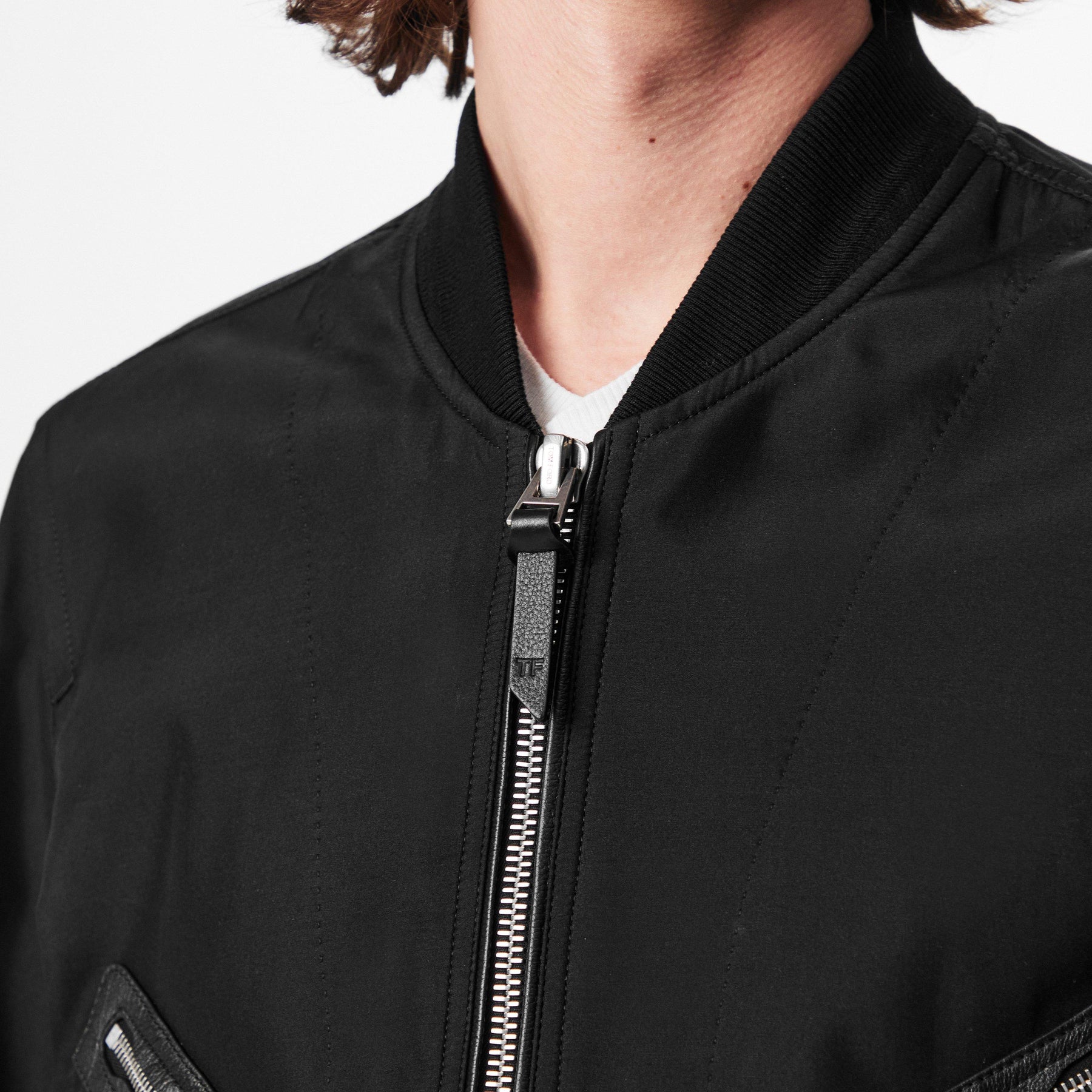 Poplin Bomber Jacket