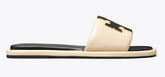 Tory Burch DOUBLE T SPORT SLIDE - Shoe size (US Sizing): 5 Slides | Shop From The Mirage