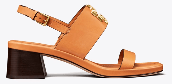 Tory Burch CAP-TOE SLINGBACK PUMP - Shoe size(US Sizing): 5 Heels | Shop From The Mirage