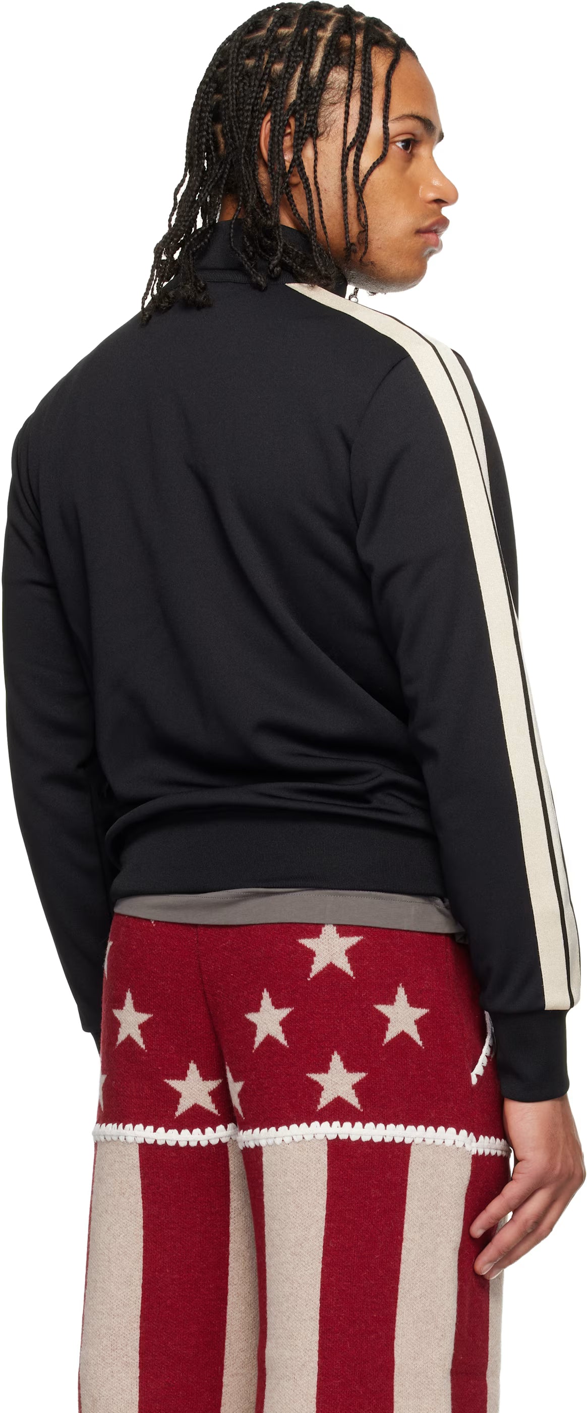 Black Classic Logo Track Jacket