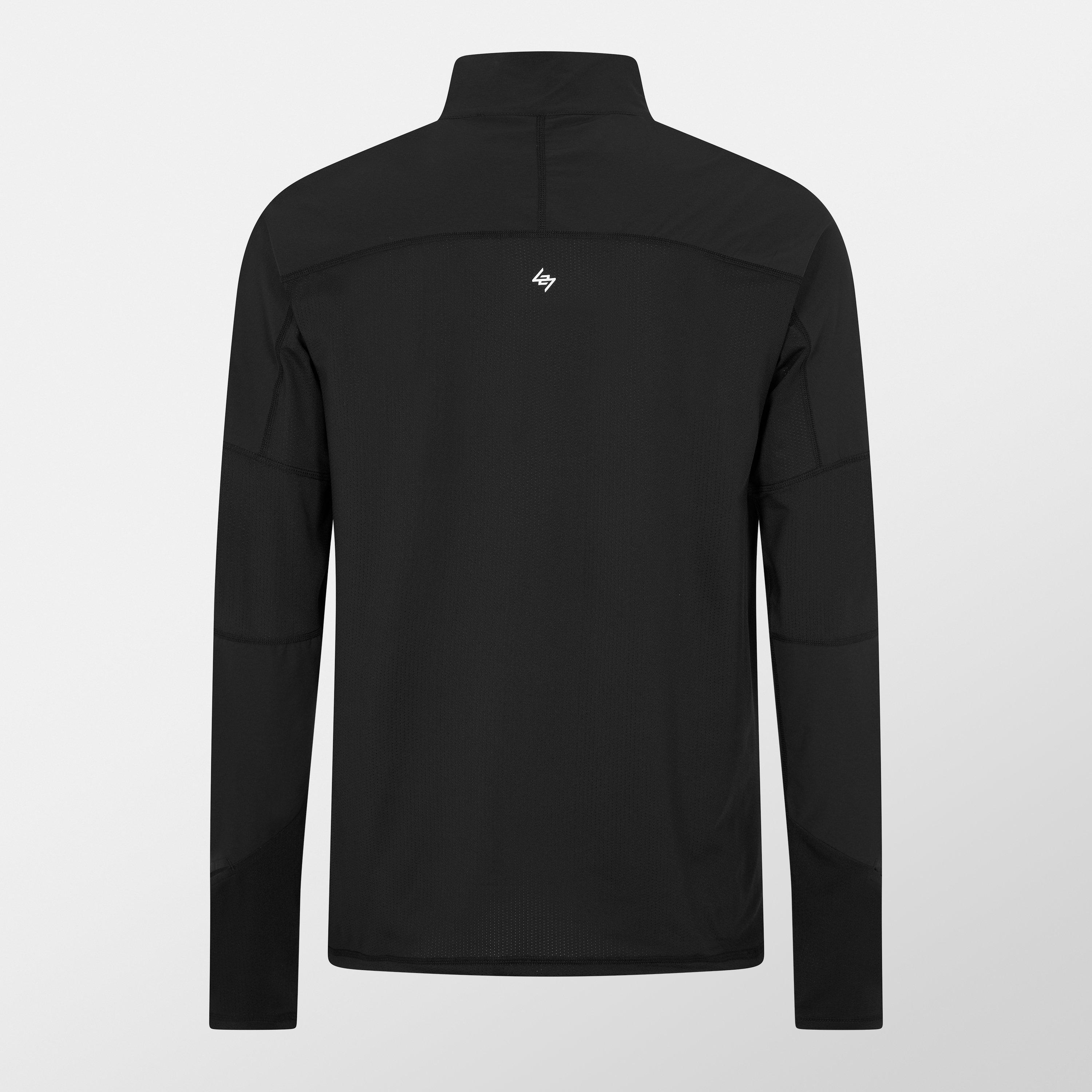 Quarter-Zip Long-Sleeve Performance Gym Top