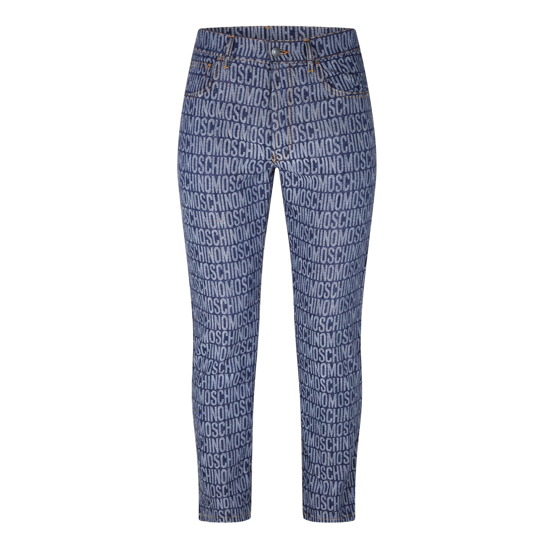 Jacquard Print Jeans