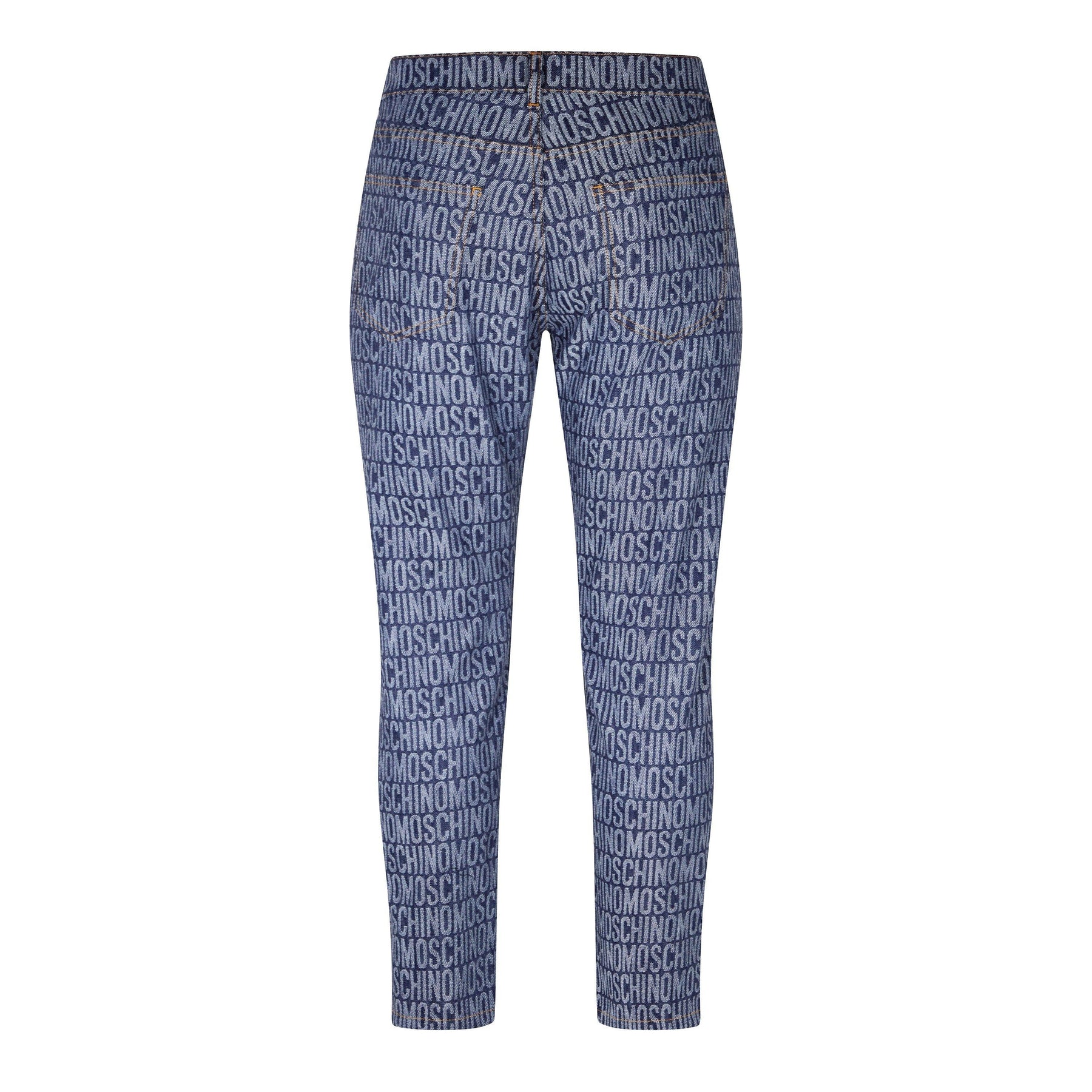 Jacquard Print Jeans