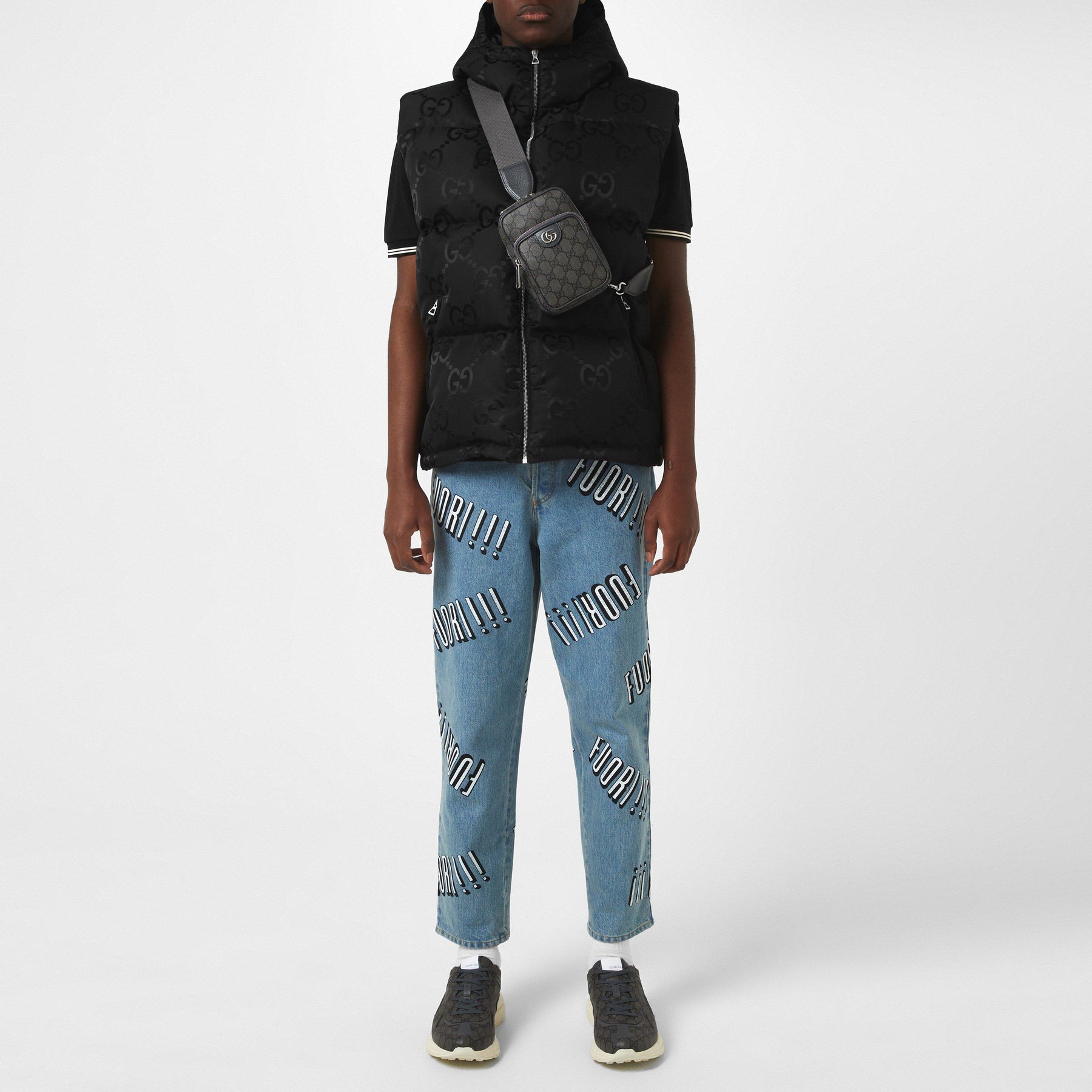 Jumbo GG Canvas Gilet