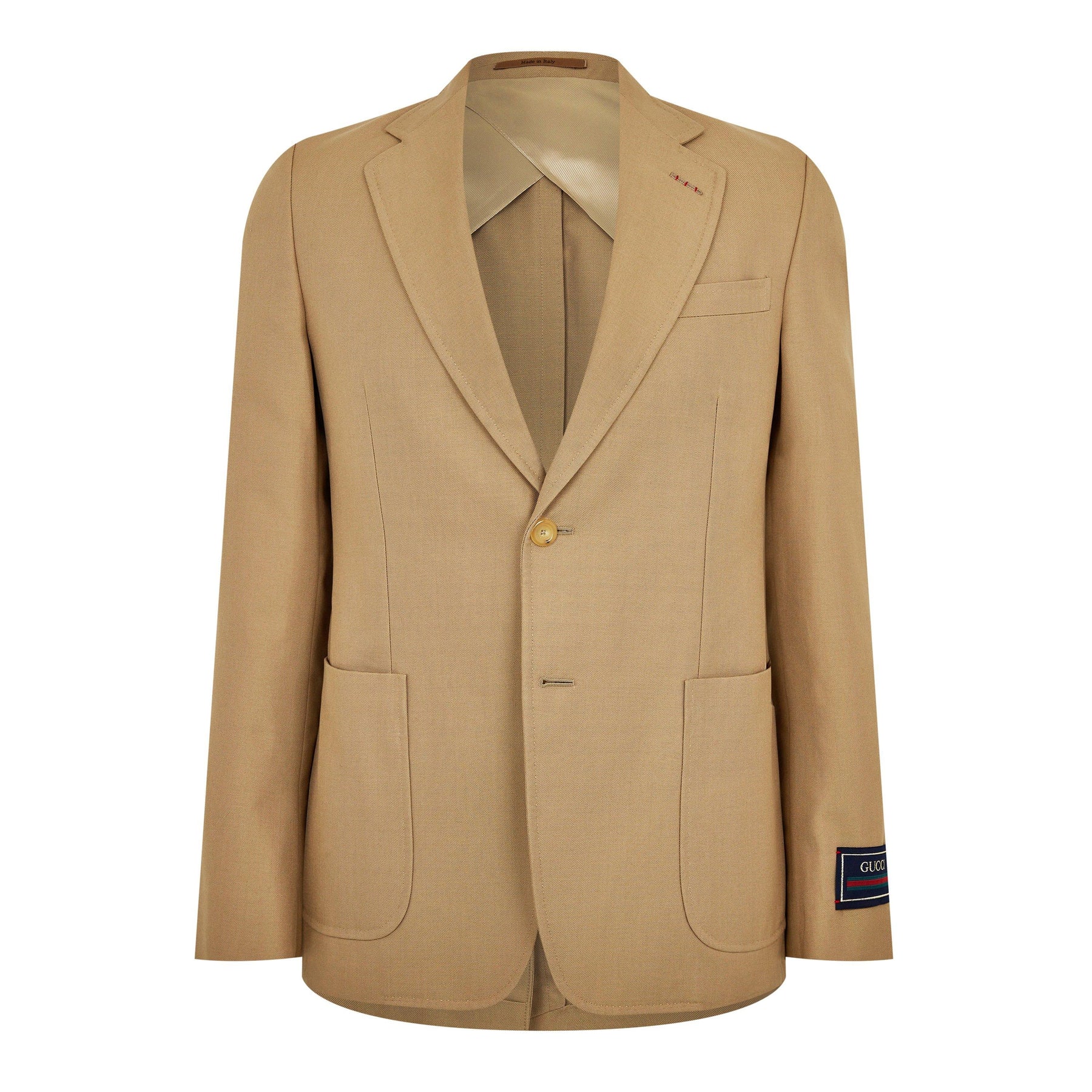 Single Breasted Cotton Blazer