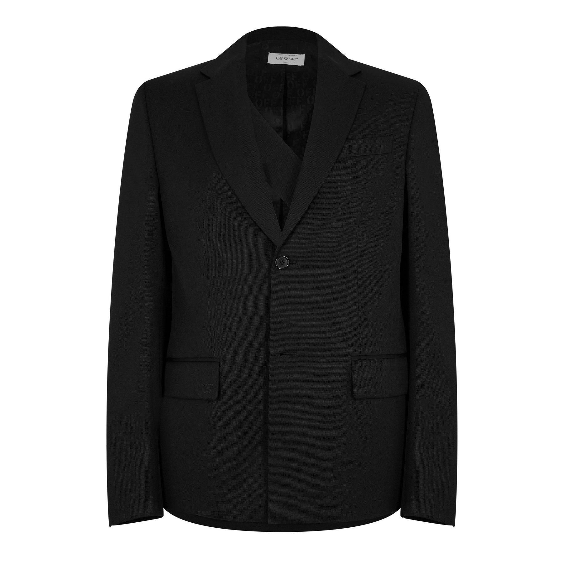 Ow Embroidered Blazer