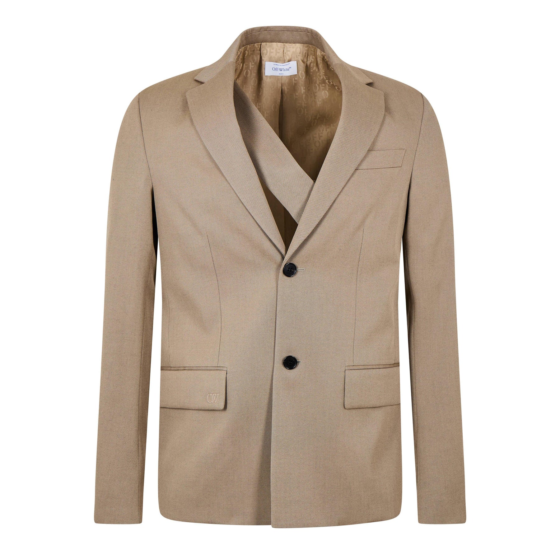 Ow Embroidered Blazer