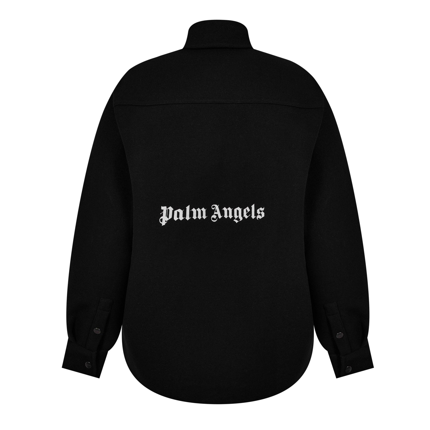 Snap-Up Logo Overshirt