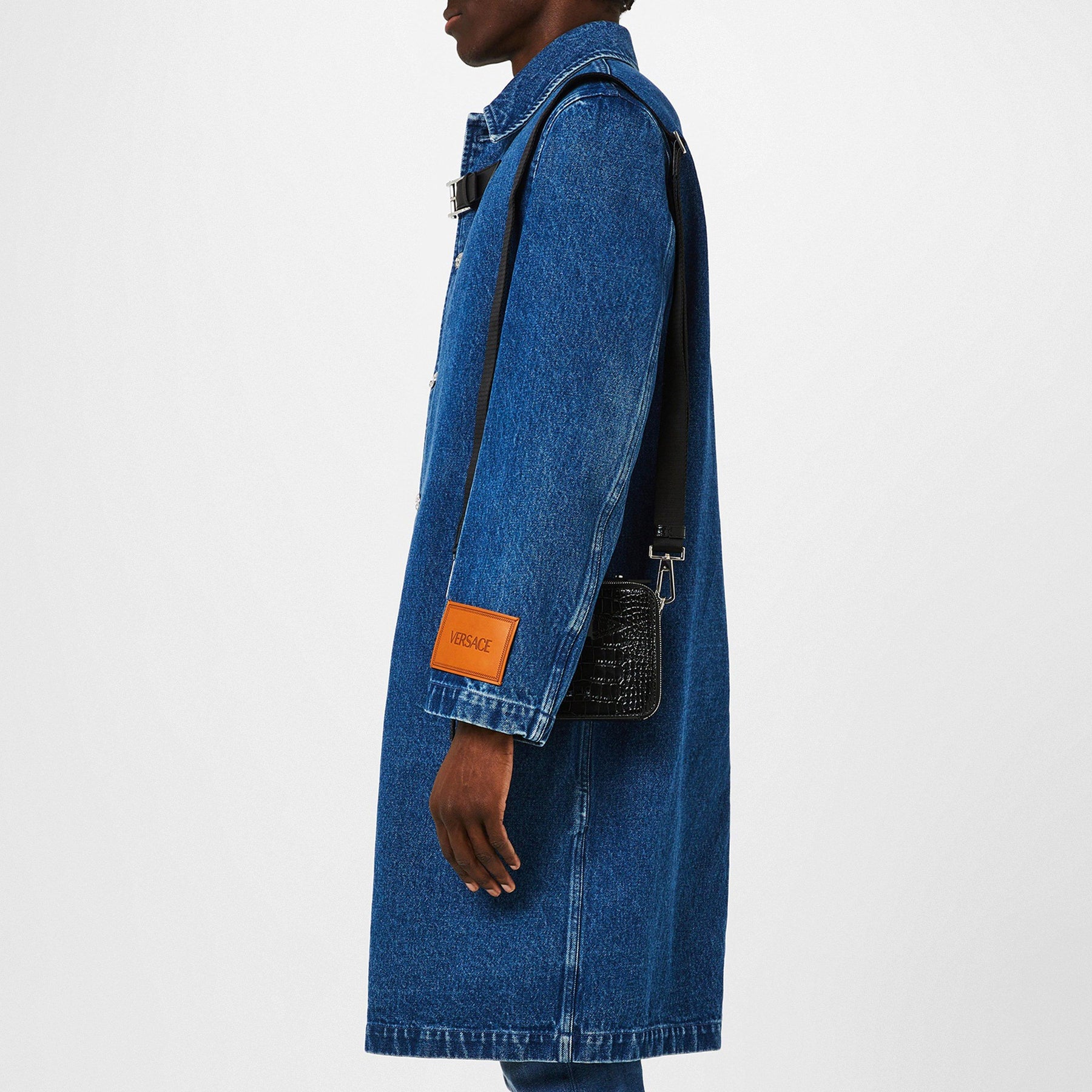 Denim Midi Coat
