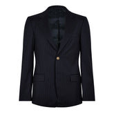 Pinstripe Suit Jacket