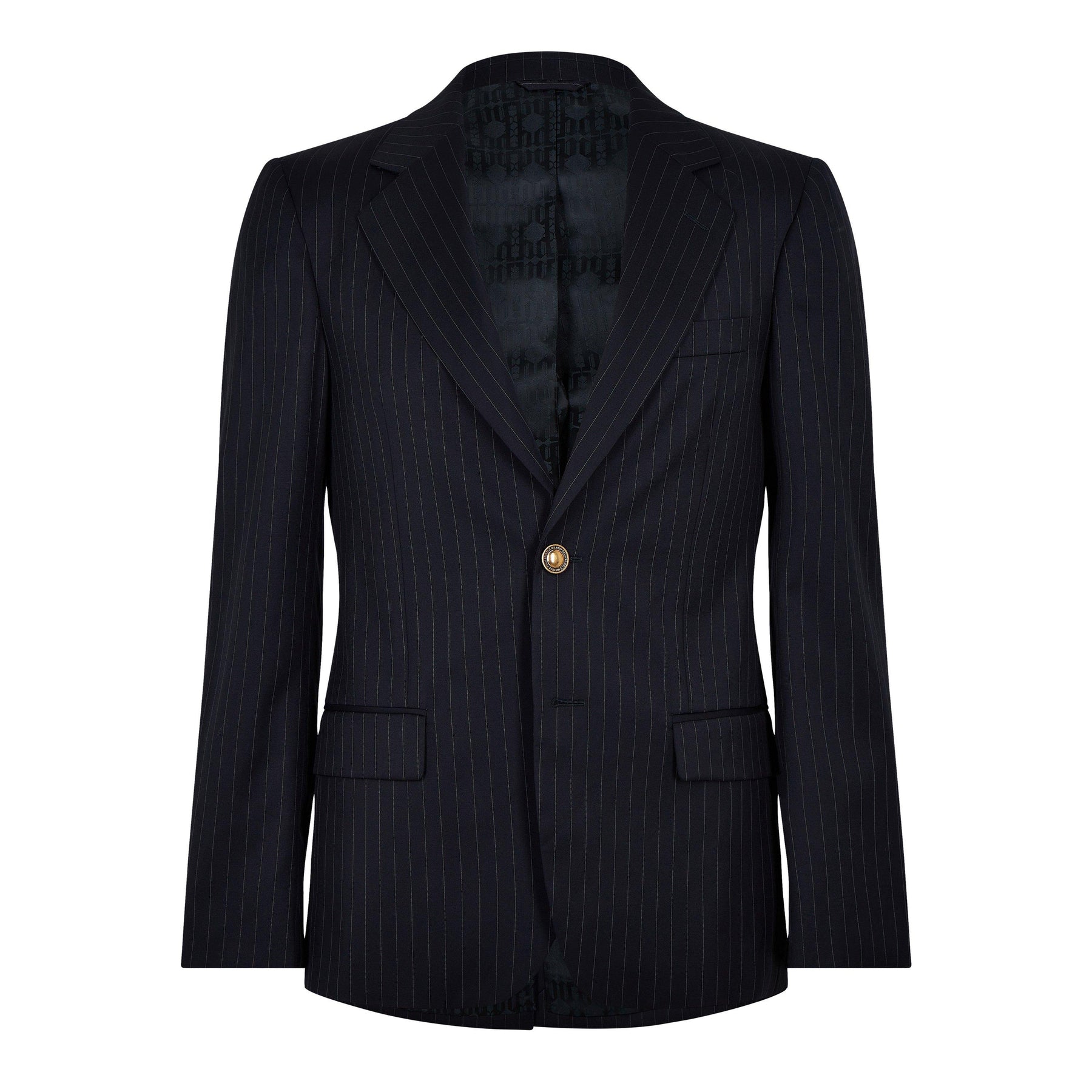 Pinstripe Suit Jacket