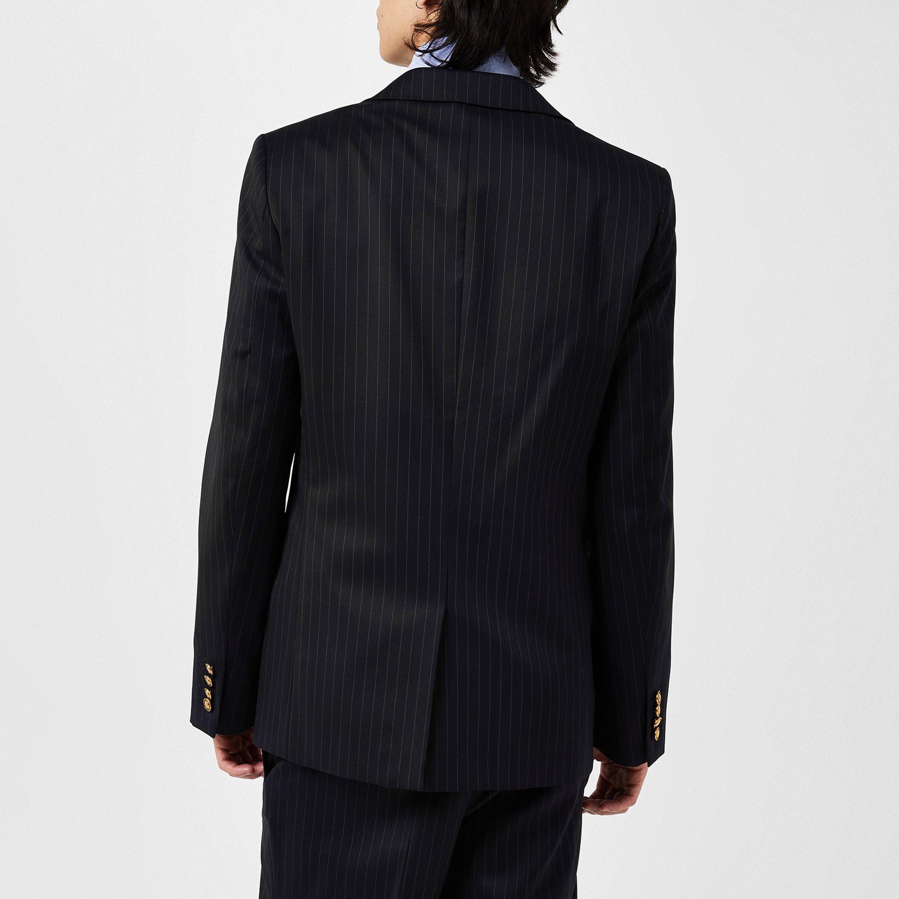 Pinstripe Suit Jacket