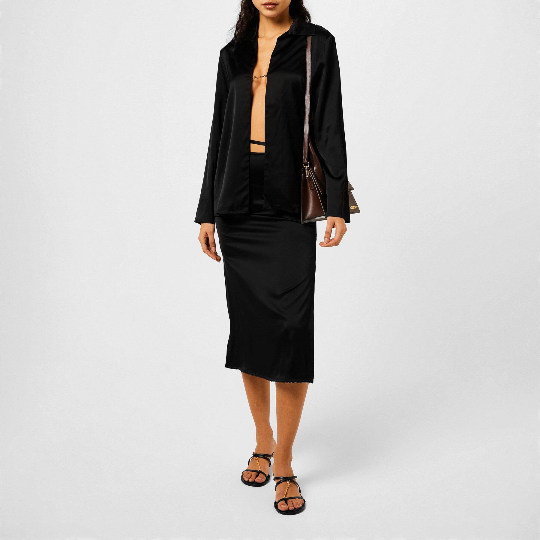 La Satin Notte Shirt