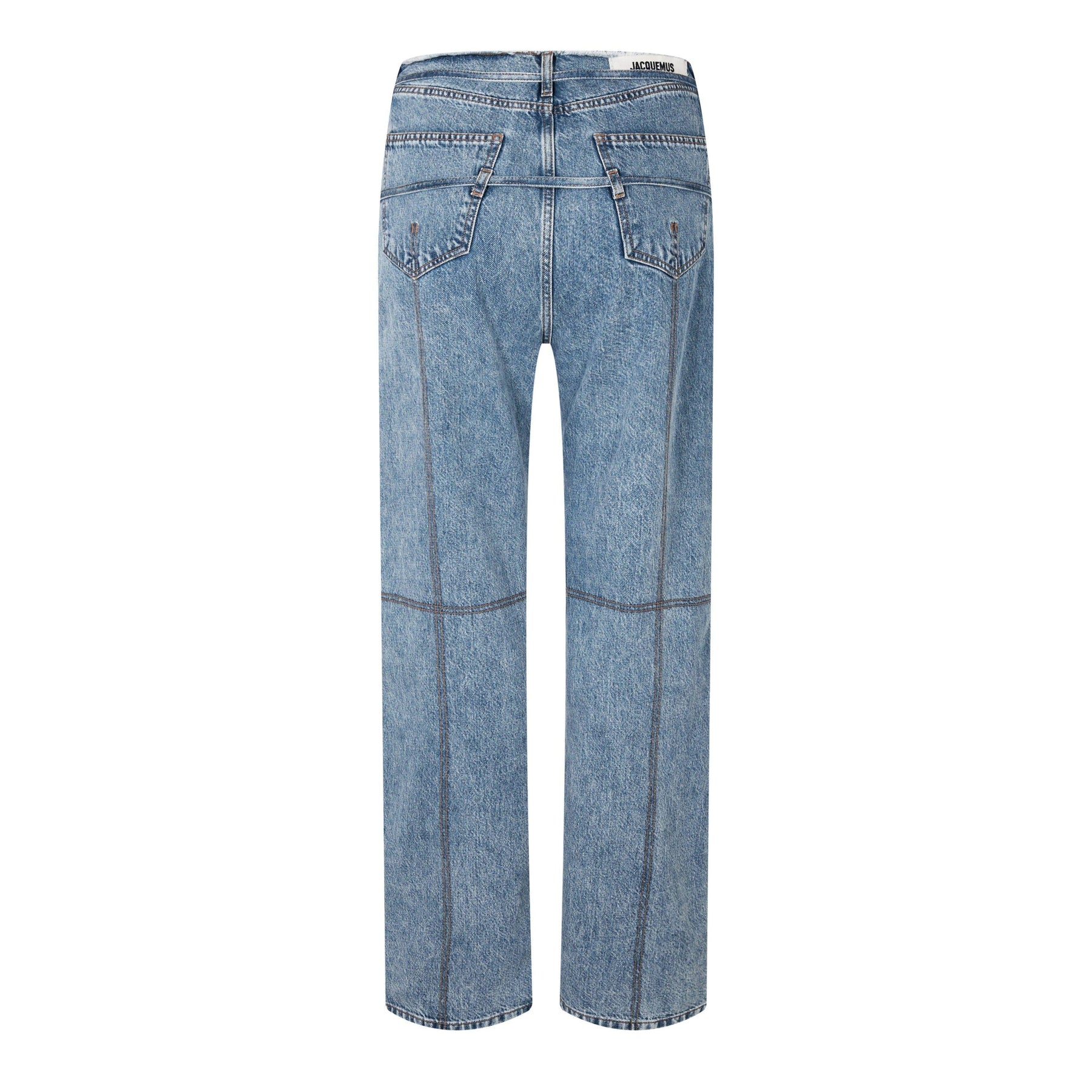 Le De Nimes Wide-Leg Organic Jeans