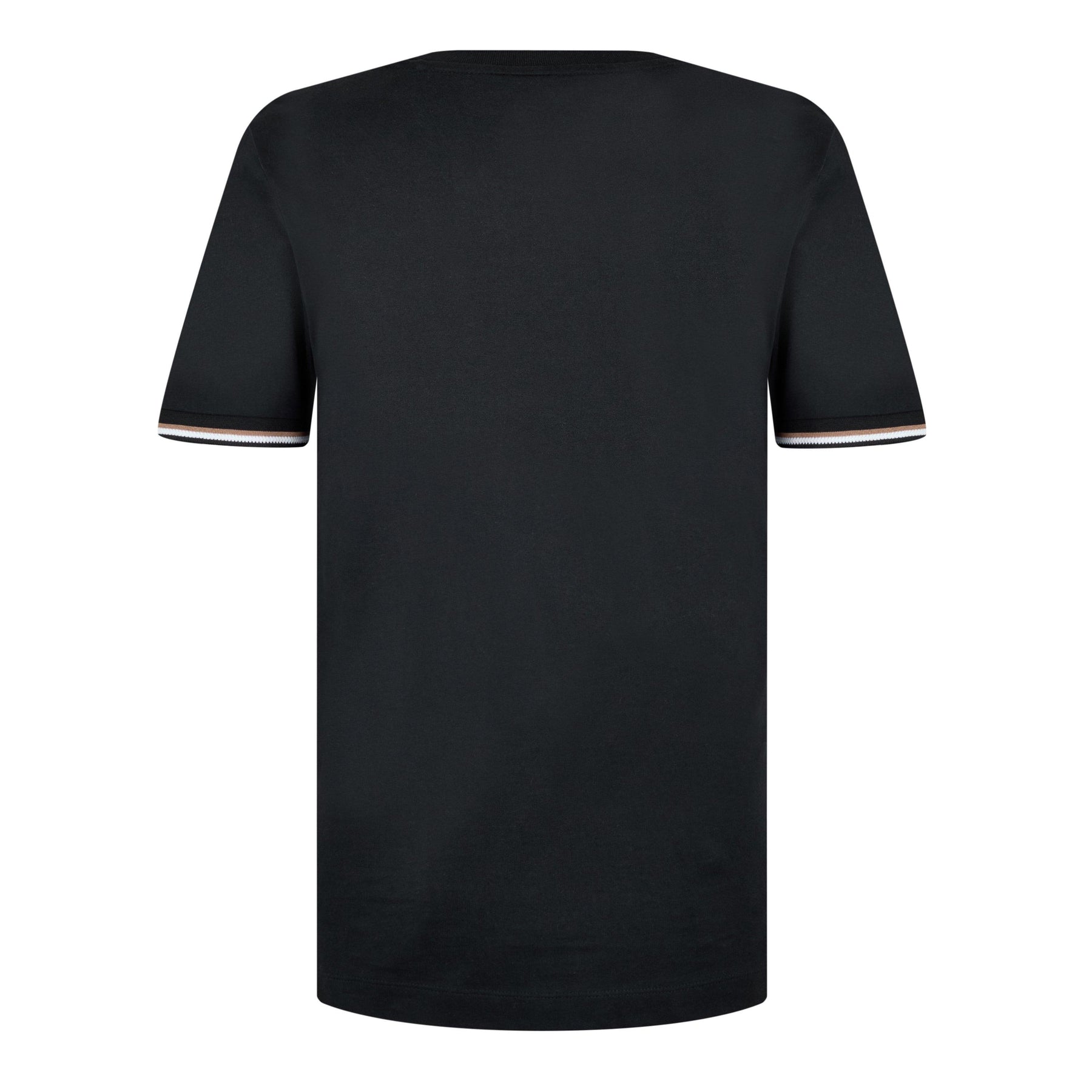 Men's Regular Fit Striped-Trim T-Shirt