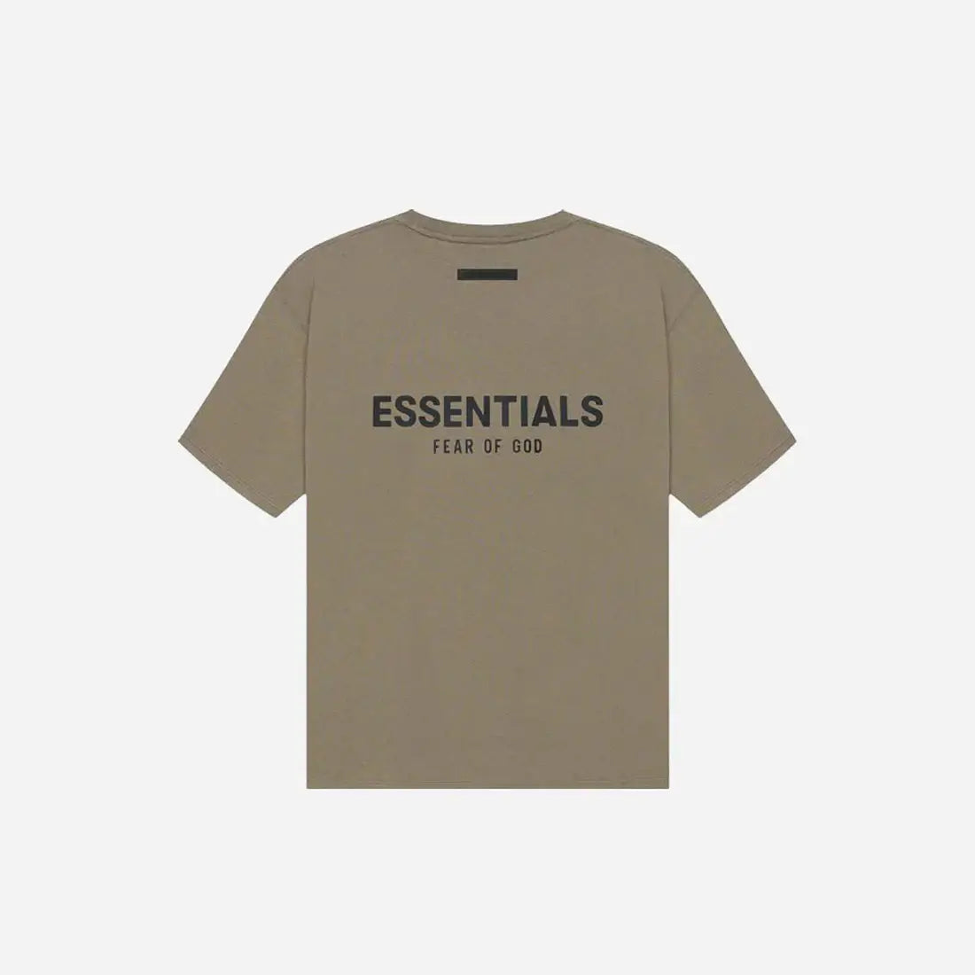 Essentials FEAR OF GOD ESSENTIALS SS20 TAUPE SHORT SLEEVE T-SHIRT - Size: M T-Shirts | Shop From The Mirage