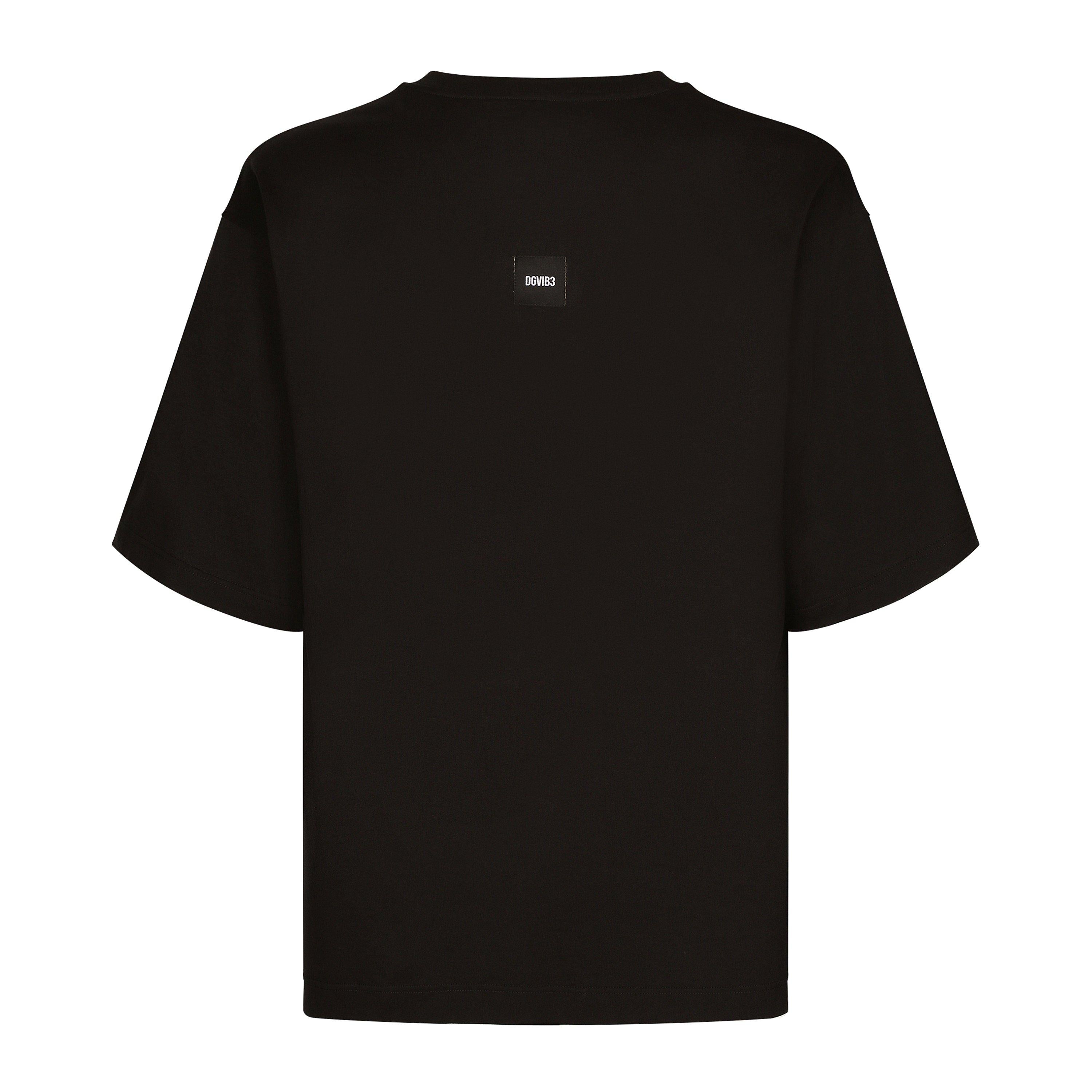 Dg Vib3 Patch Cotton T-Shirt