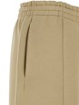 Fear of god 'Forum' Beige Pants with Elastic Drswstring Waist and Logo Patch on the Front in Cotton Blend Man