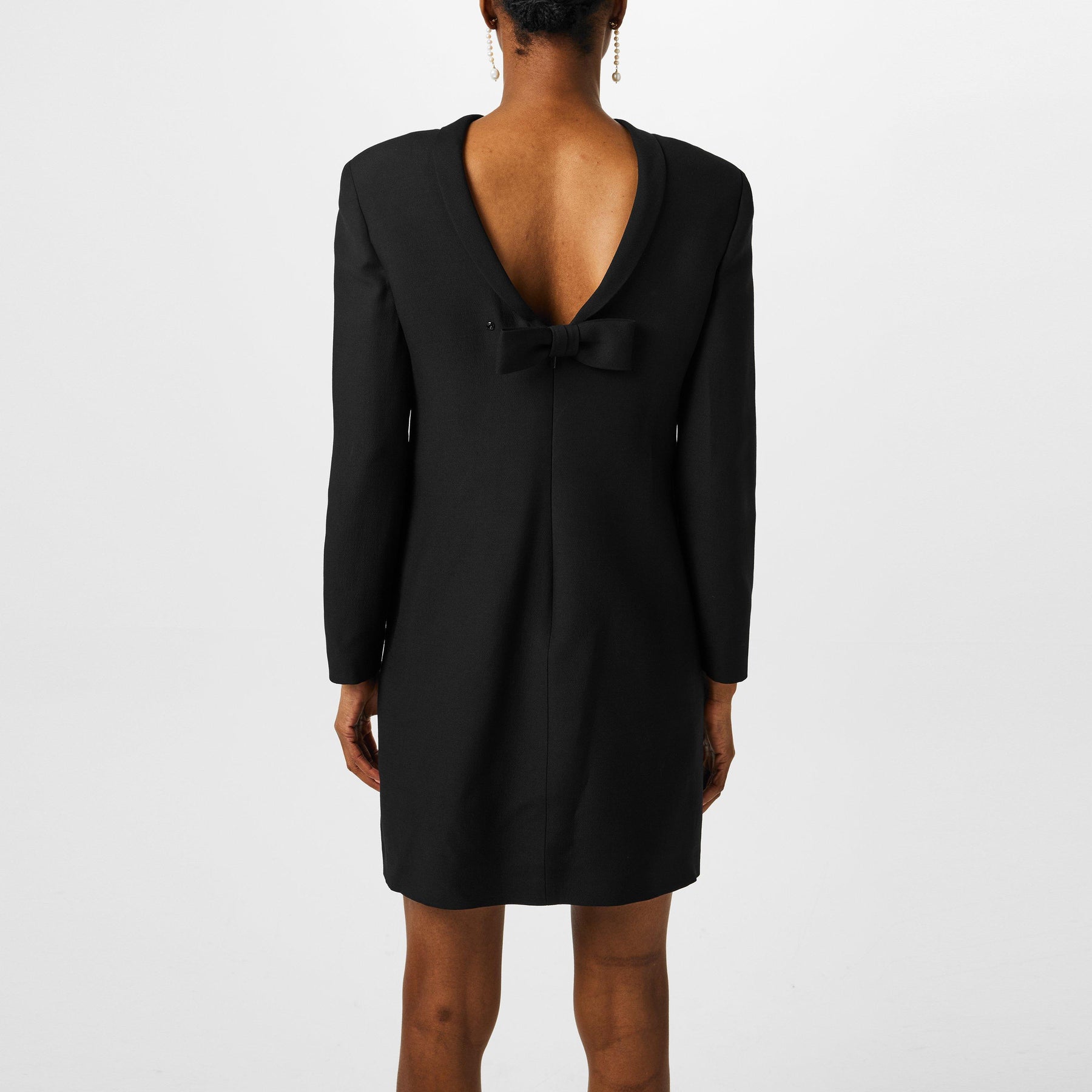 Bow Back Mini Dress