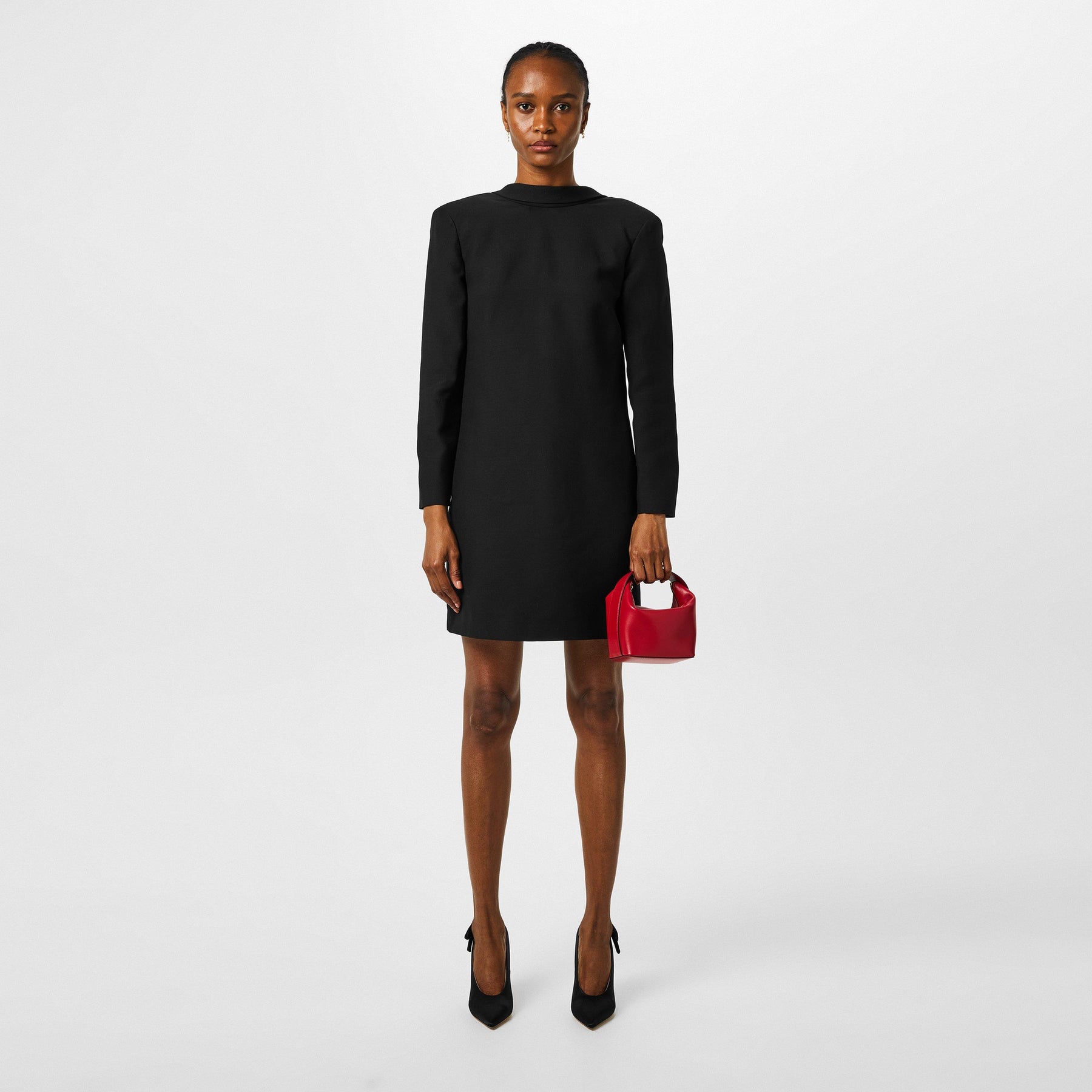 Bow Back Mini Dress