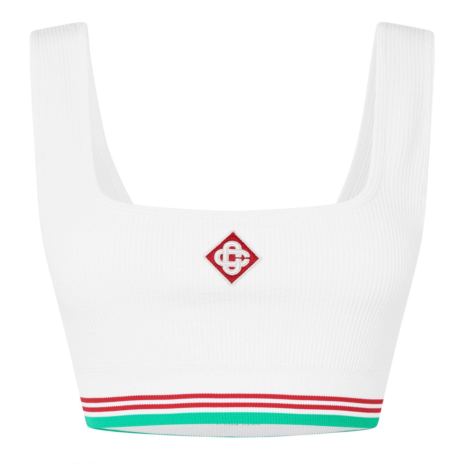 Women's Logo Nylon Seamless Cropped Vest