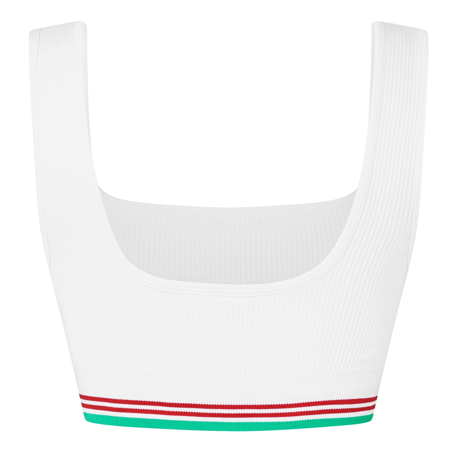 Women's Logo Nylon Seamless Cropped Vest