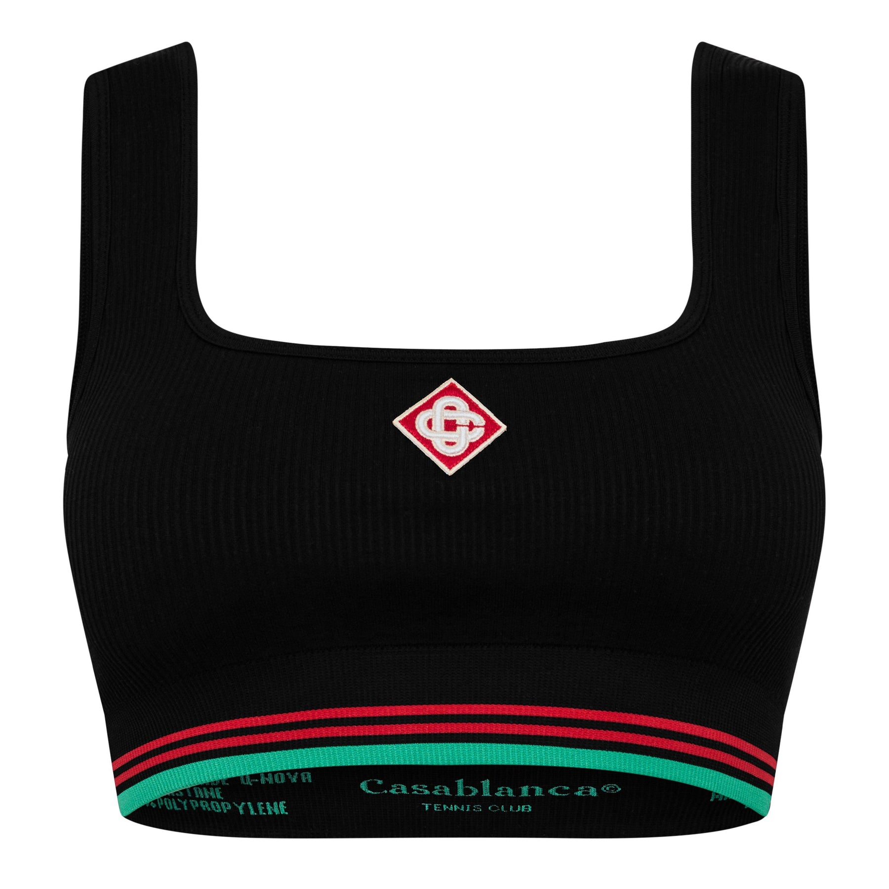 Women's Logo Nylon Seamless Cropped Vest