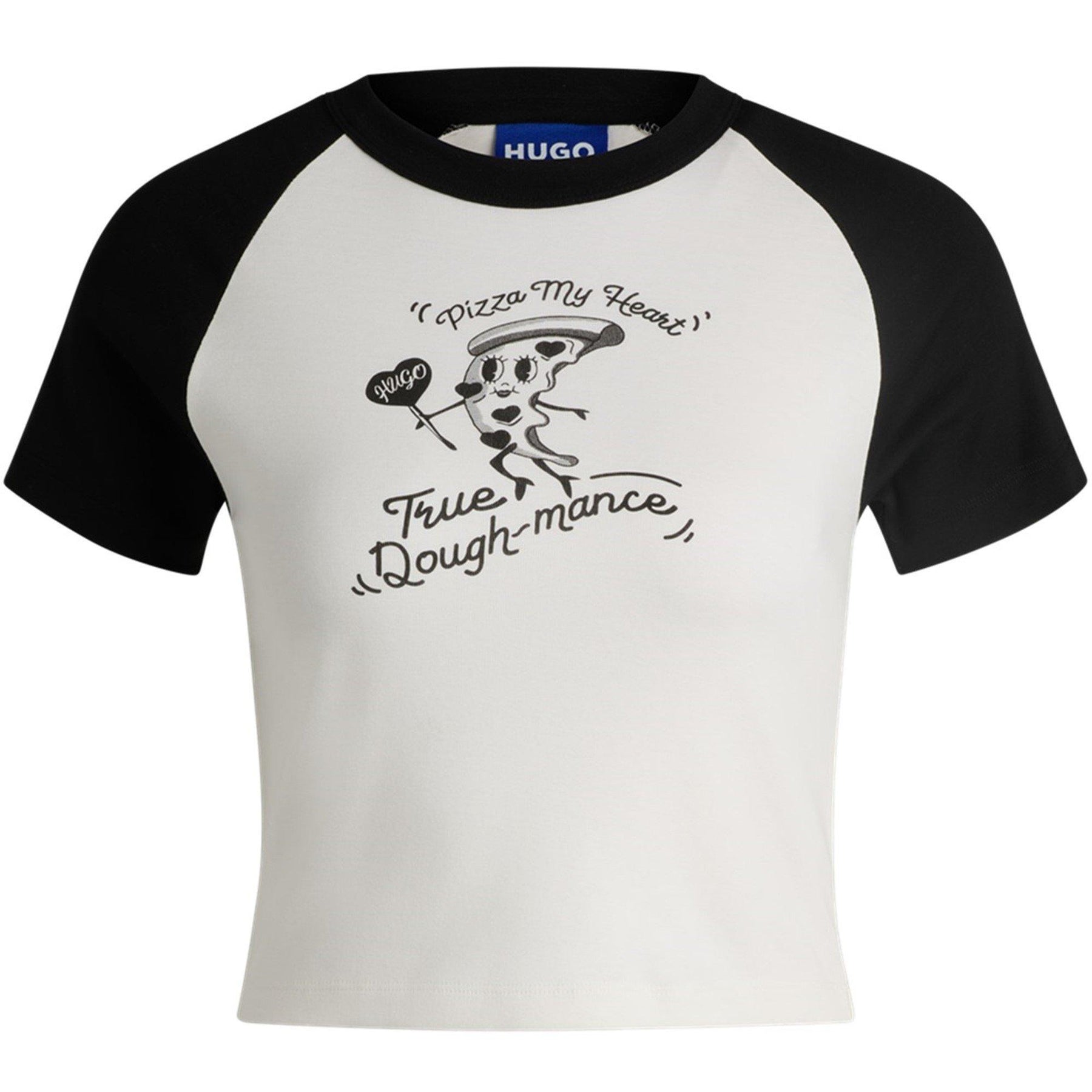 Deer Print Baby Tee Womens