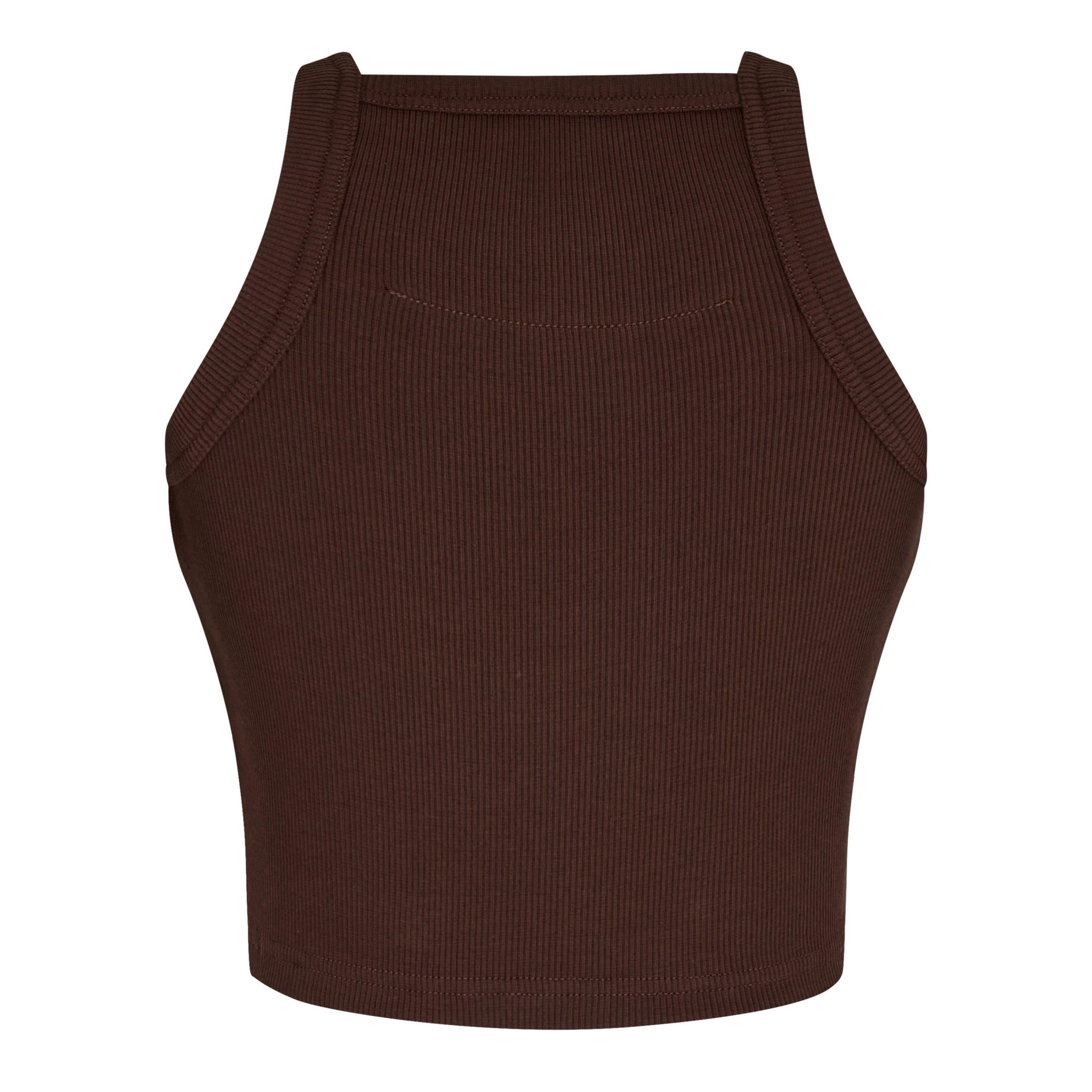 4g Plaque Cropped Tank Top