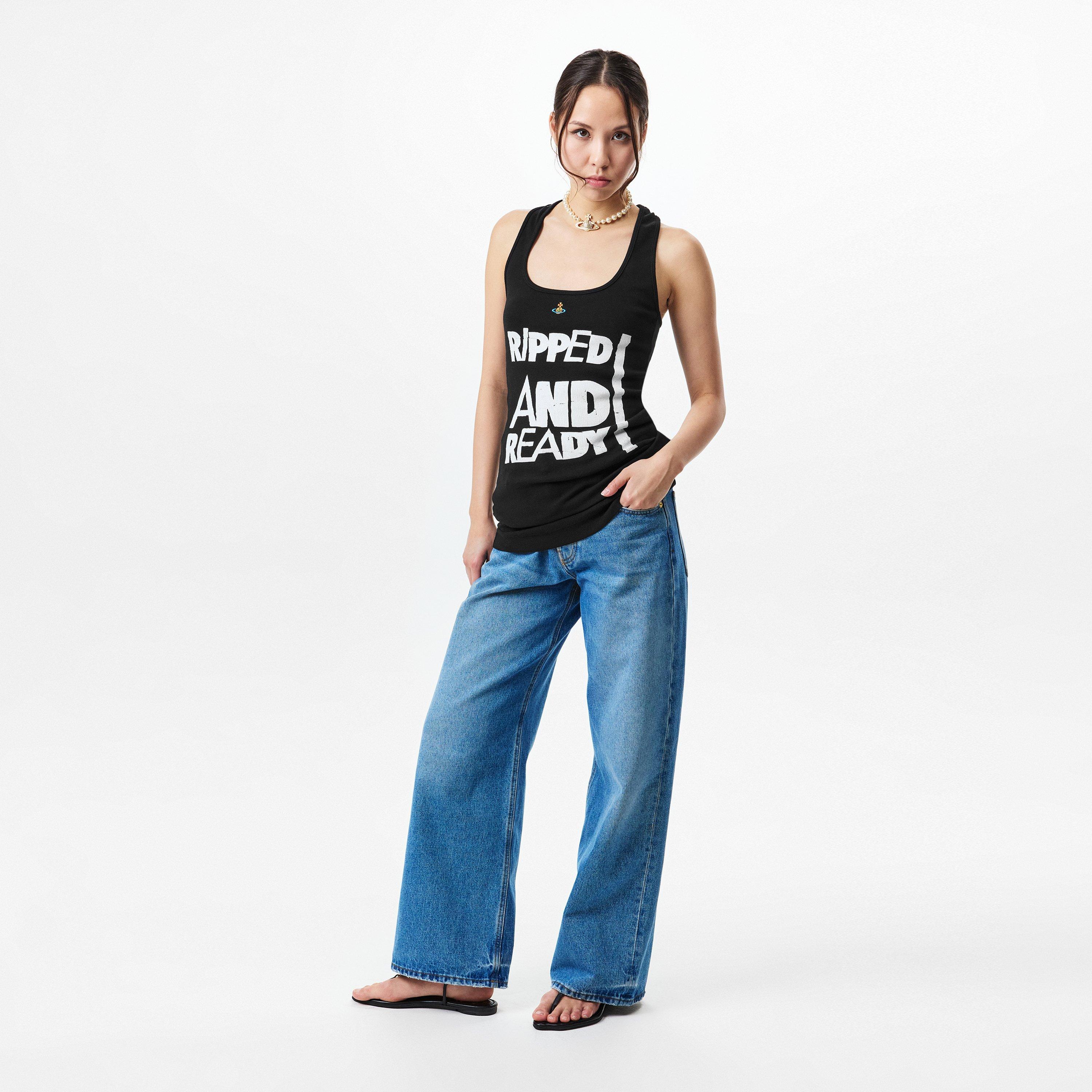 Viv Ripped Tank Vest
