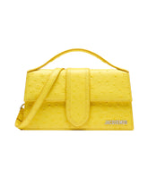 Yellow Leather Crossbody Bag