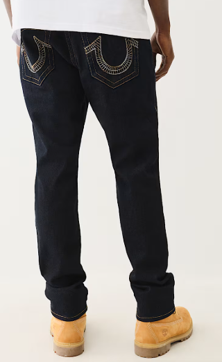 ROCCO OMBRÉ SKELETON HORSESHOE SKINNY JEAN