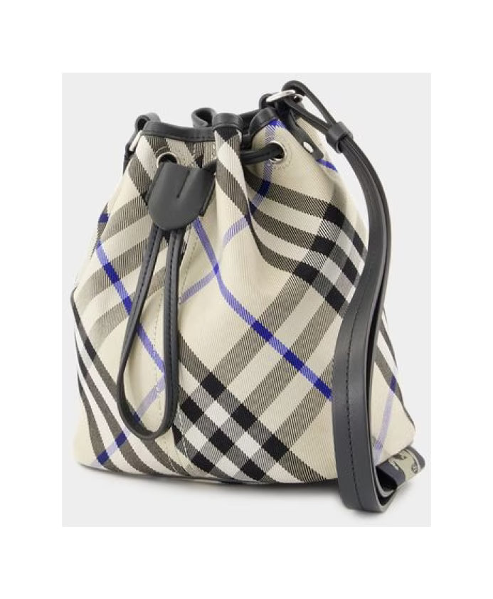 Drawstring Purse - Cotton - Neutral