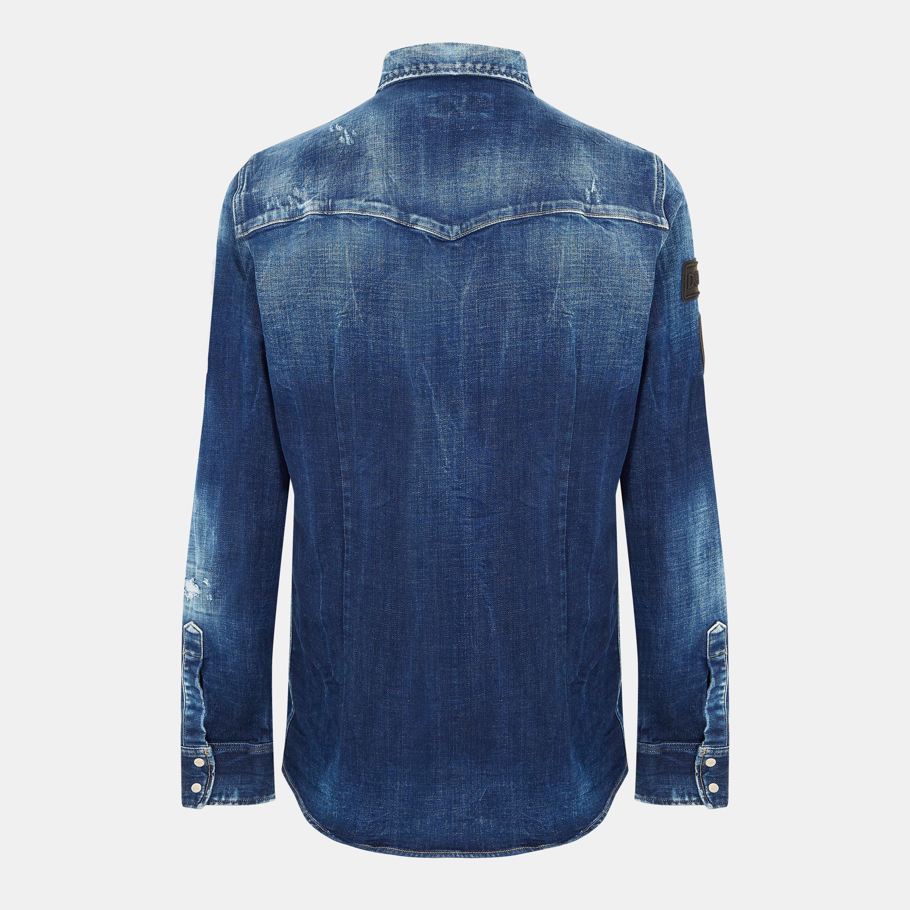 Long Sleeve Denim Shirt