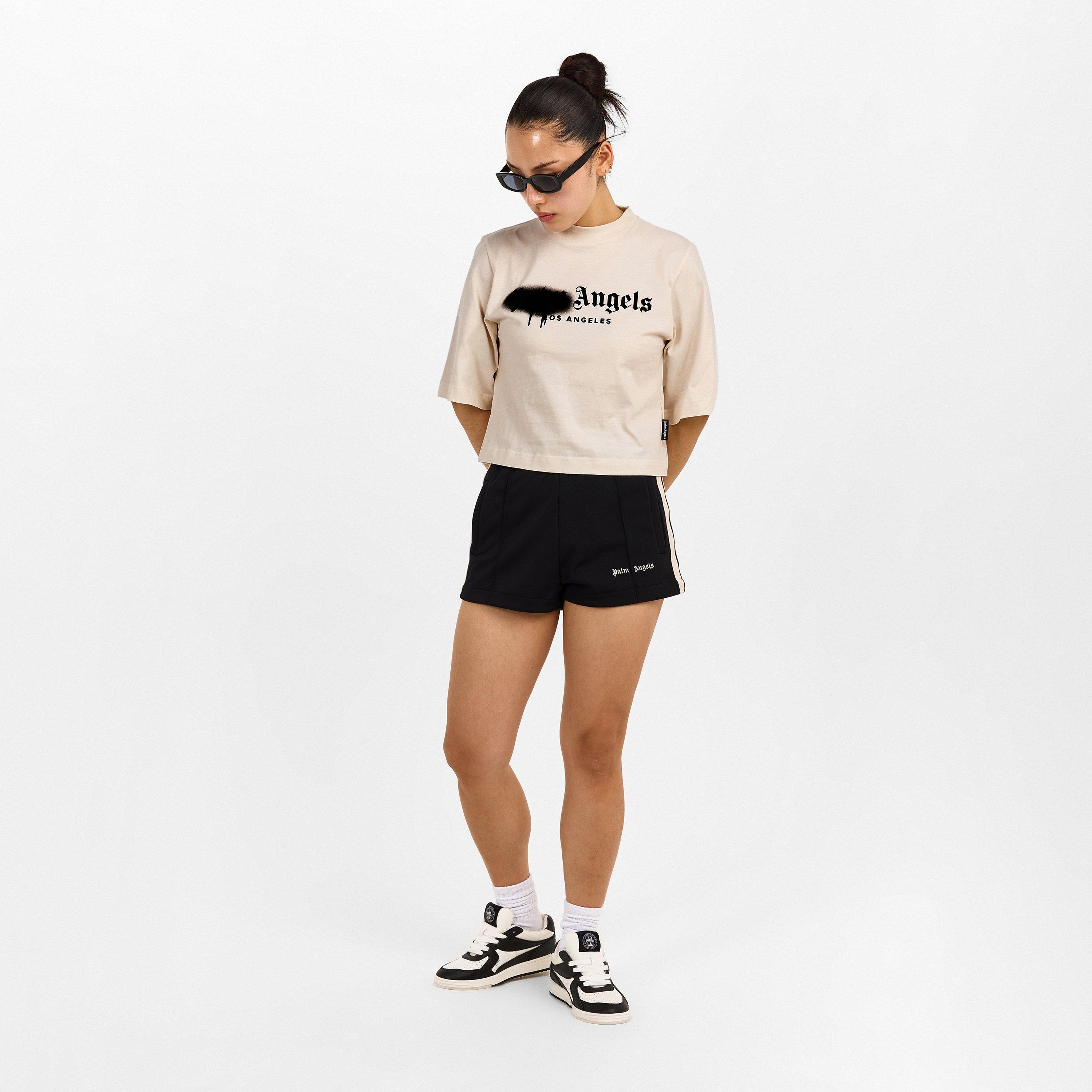 Spray T Cropped Crop Top
