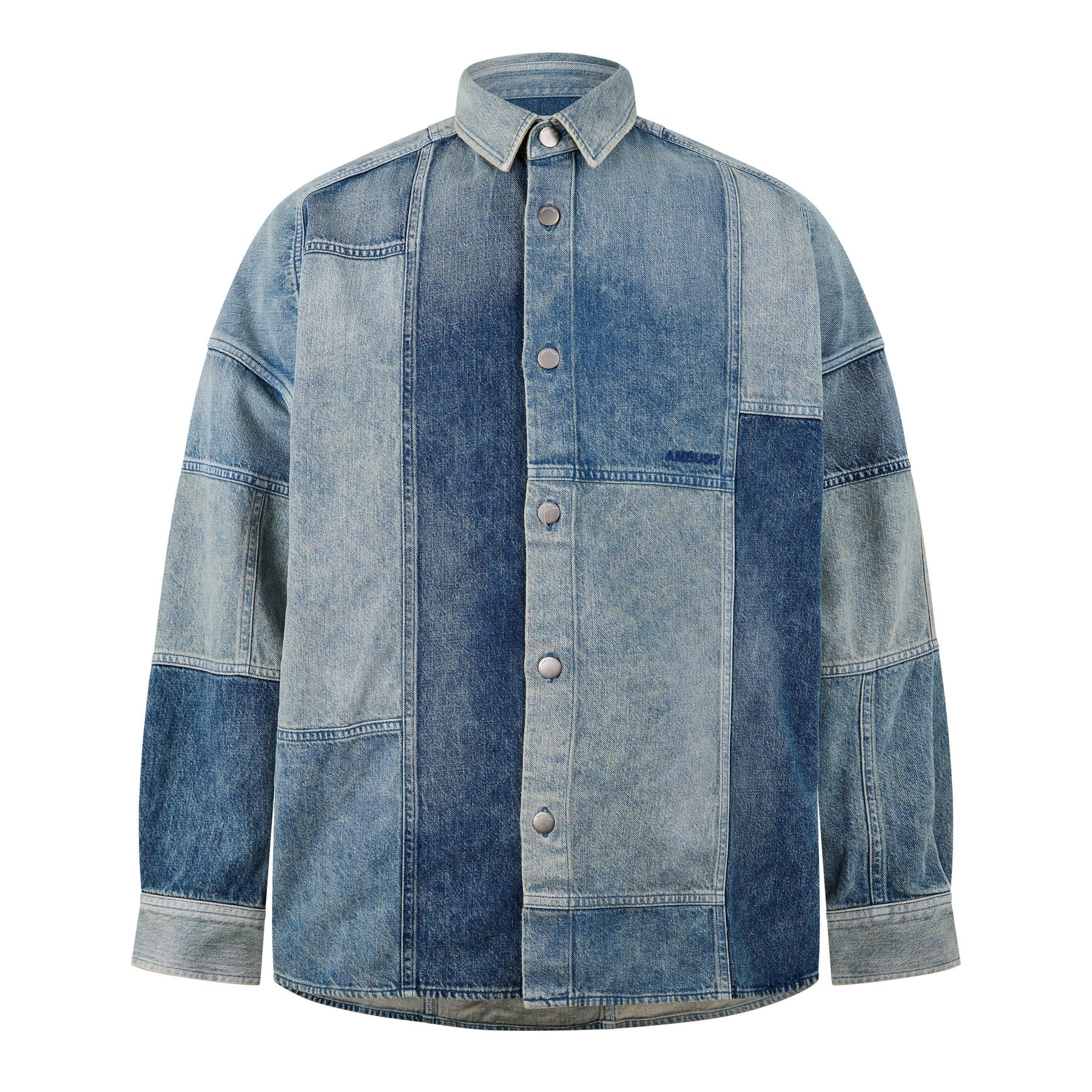 Patchwork Denim Shirt