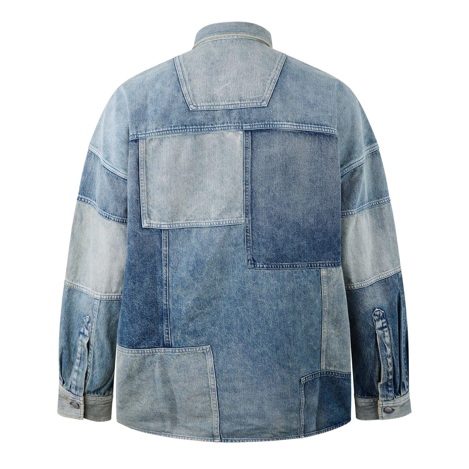 Patchwork Denim Shirt
