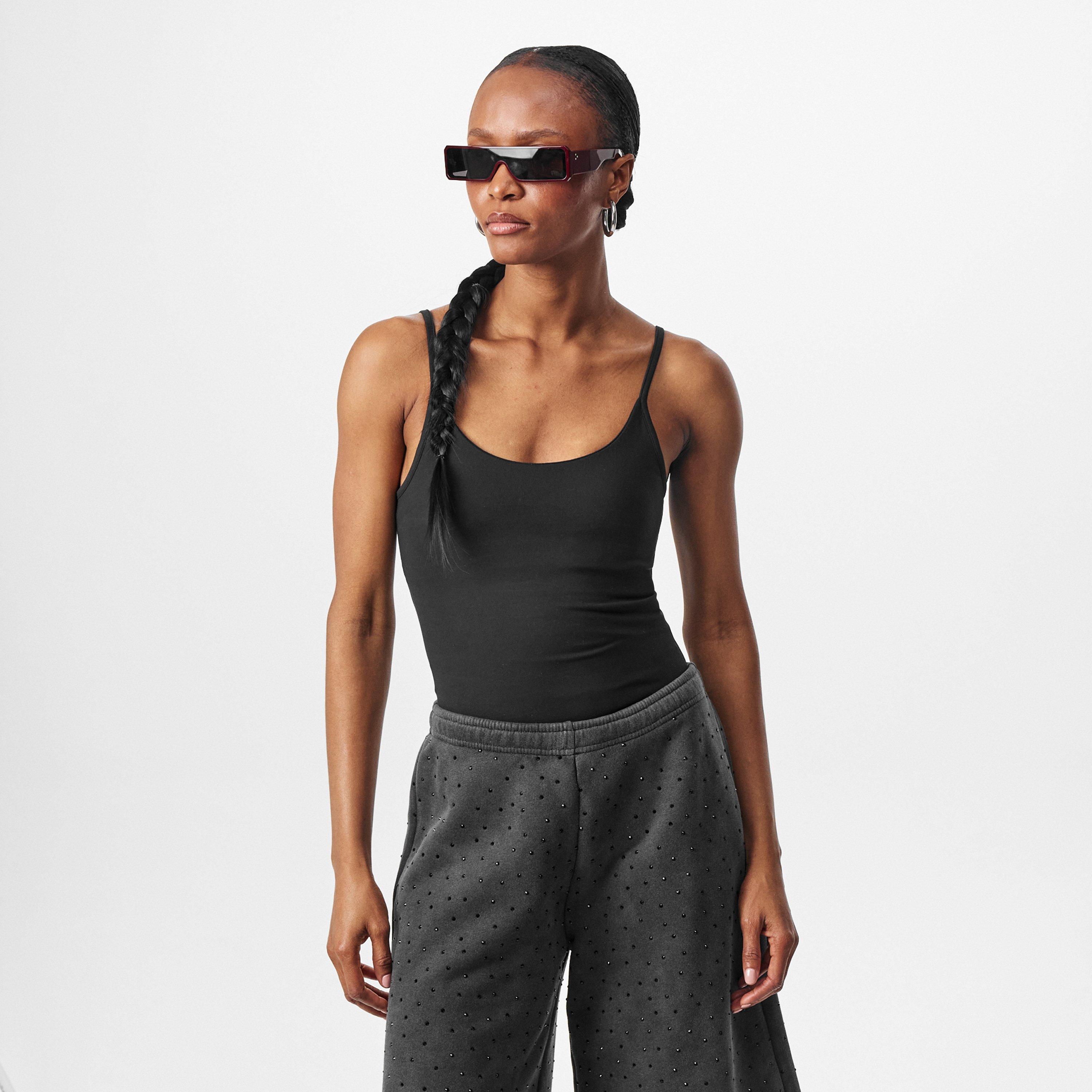 Women's Cami Top with Built-in Bra