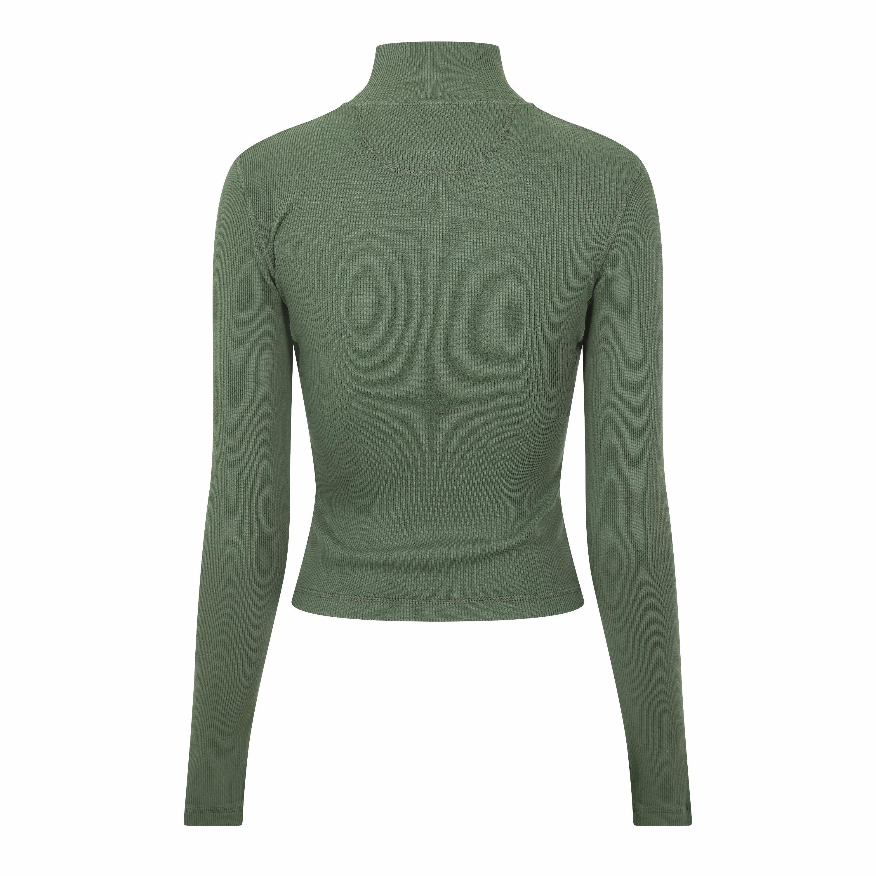 Rib Long Sleeve T-Shirt