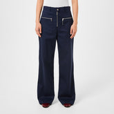 Cotton Gabardine Trousers