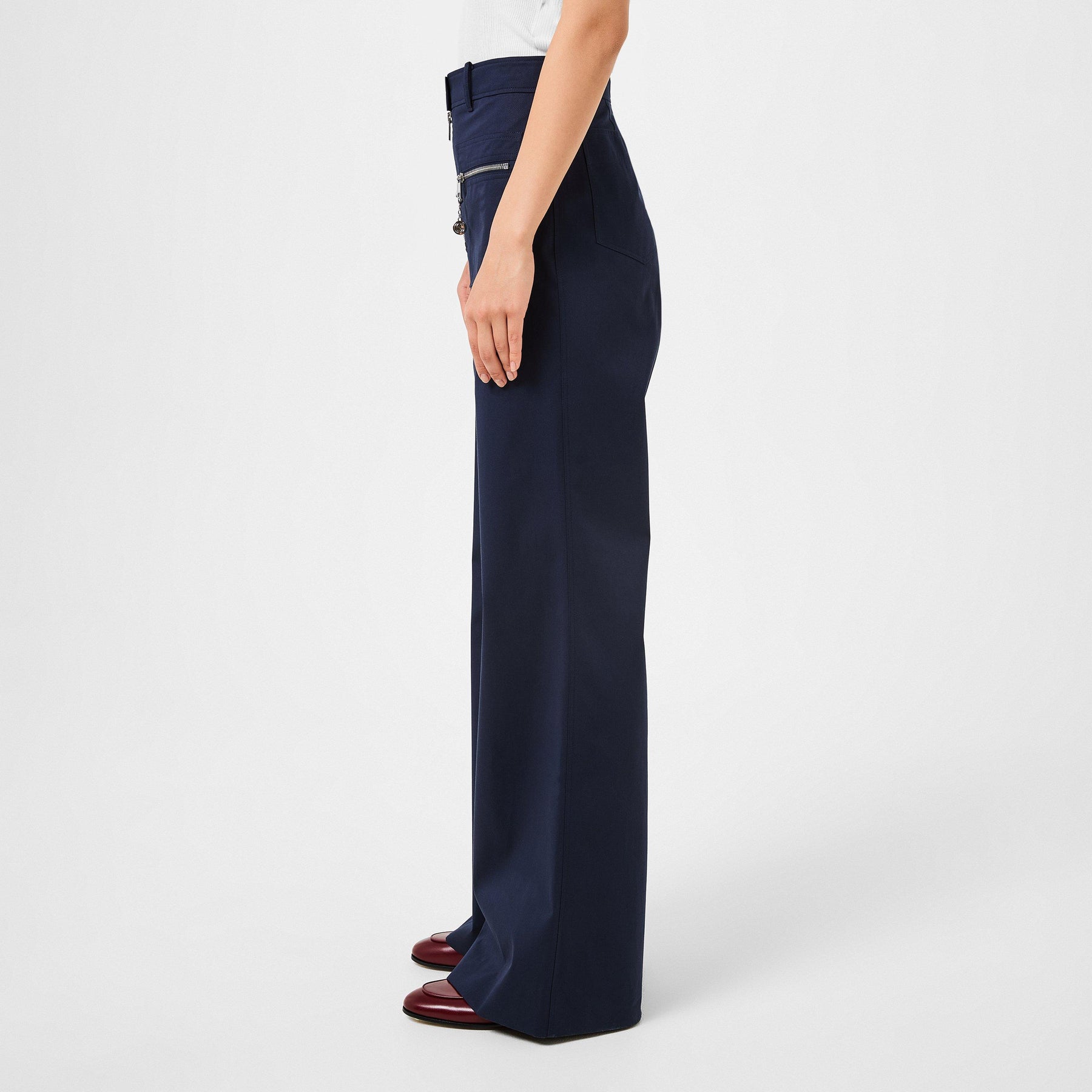 Cotton Gabardine Trousers