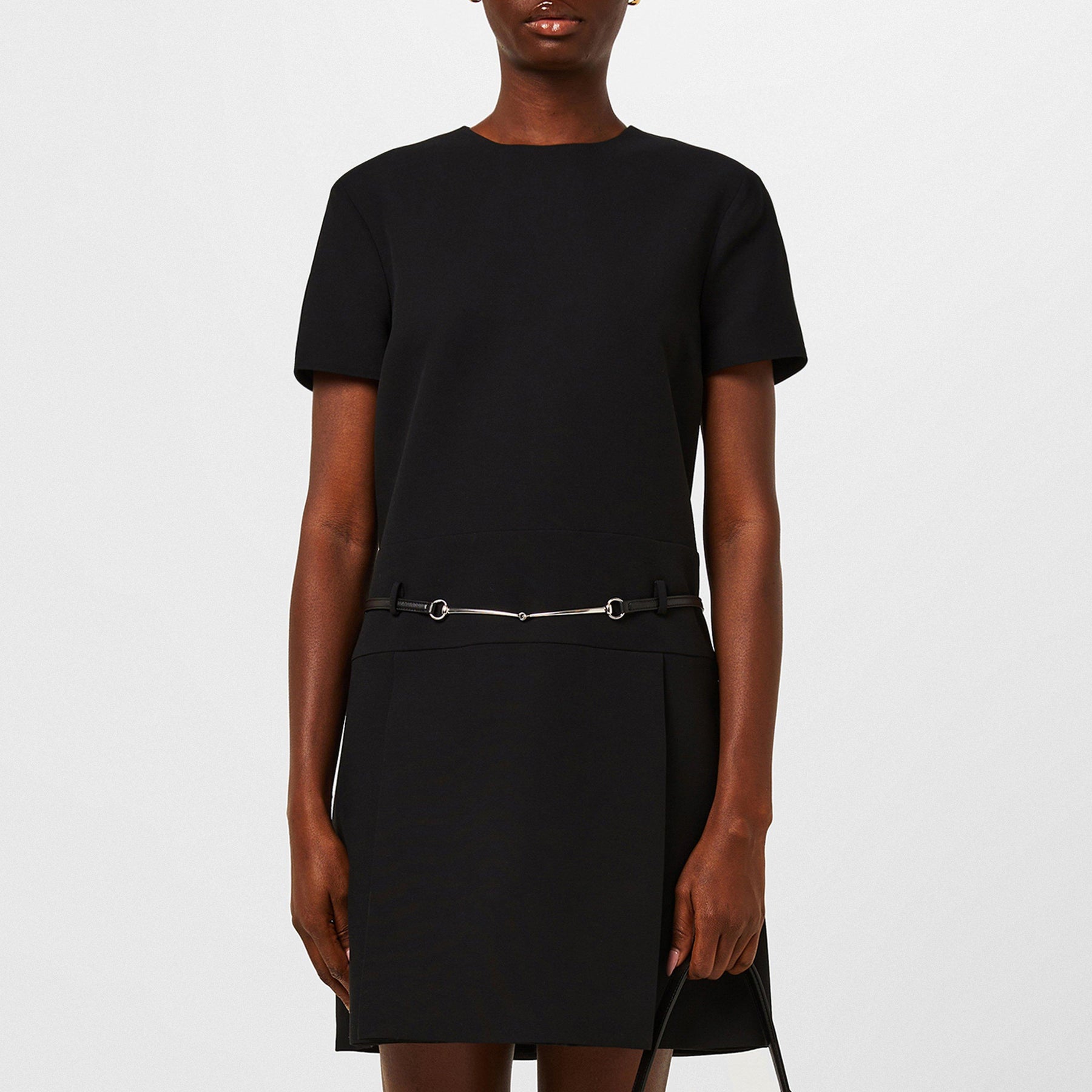 Cady Crepe Wool Silk Dress