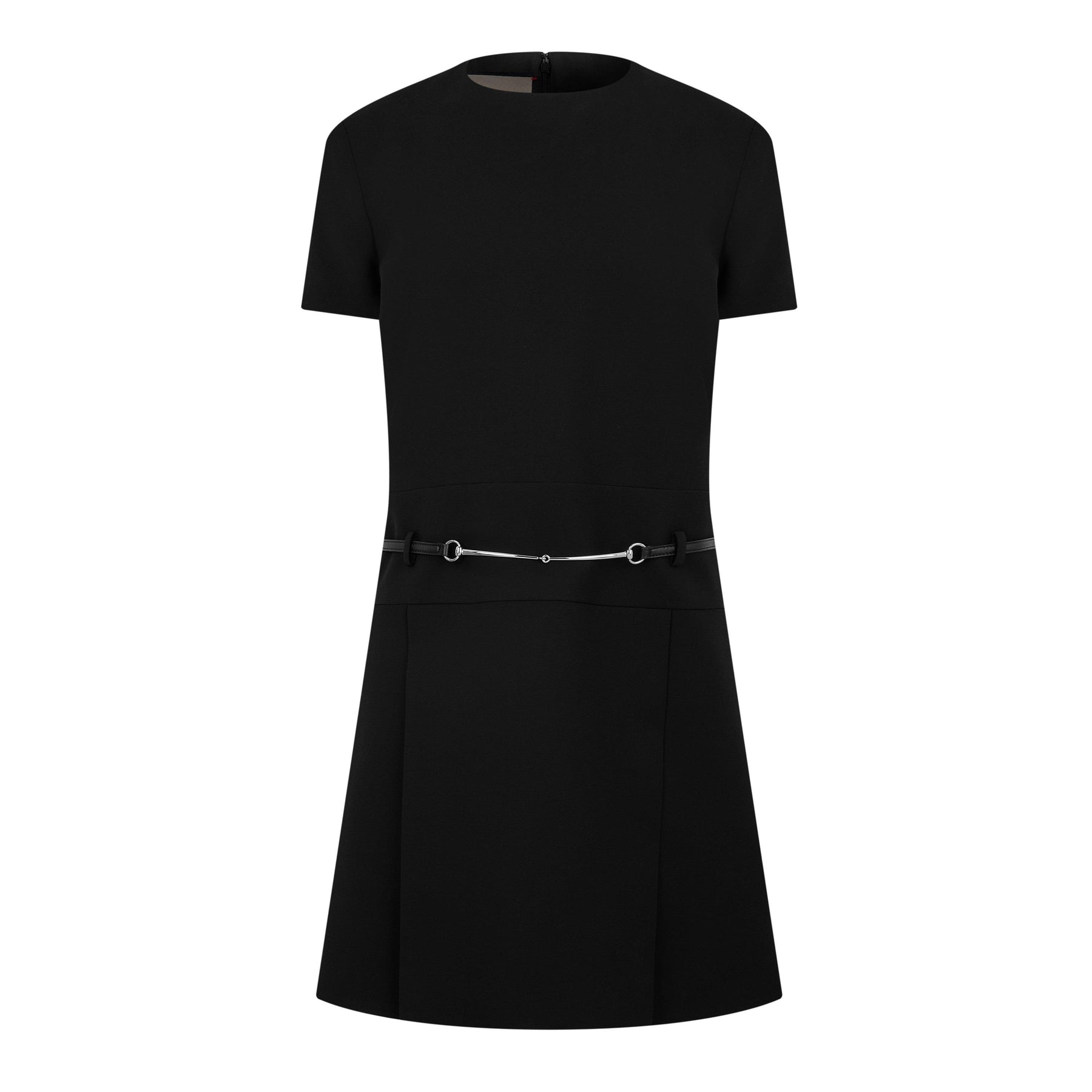 Cady Crepe Wool Silk Dress