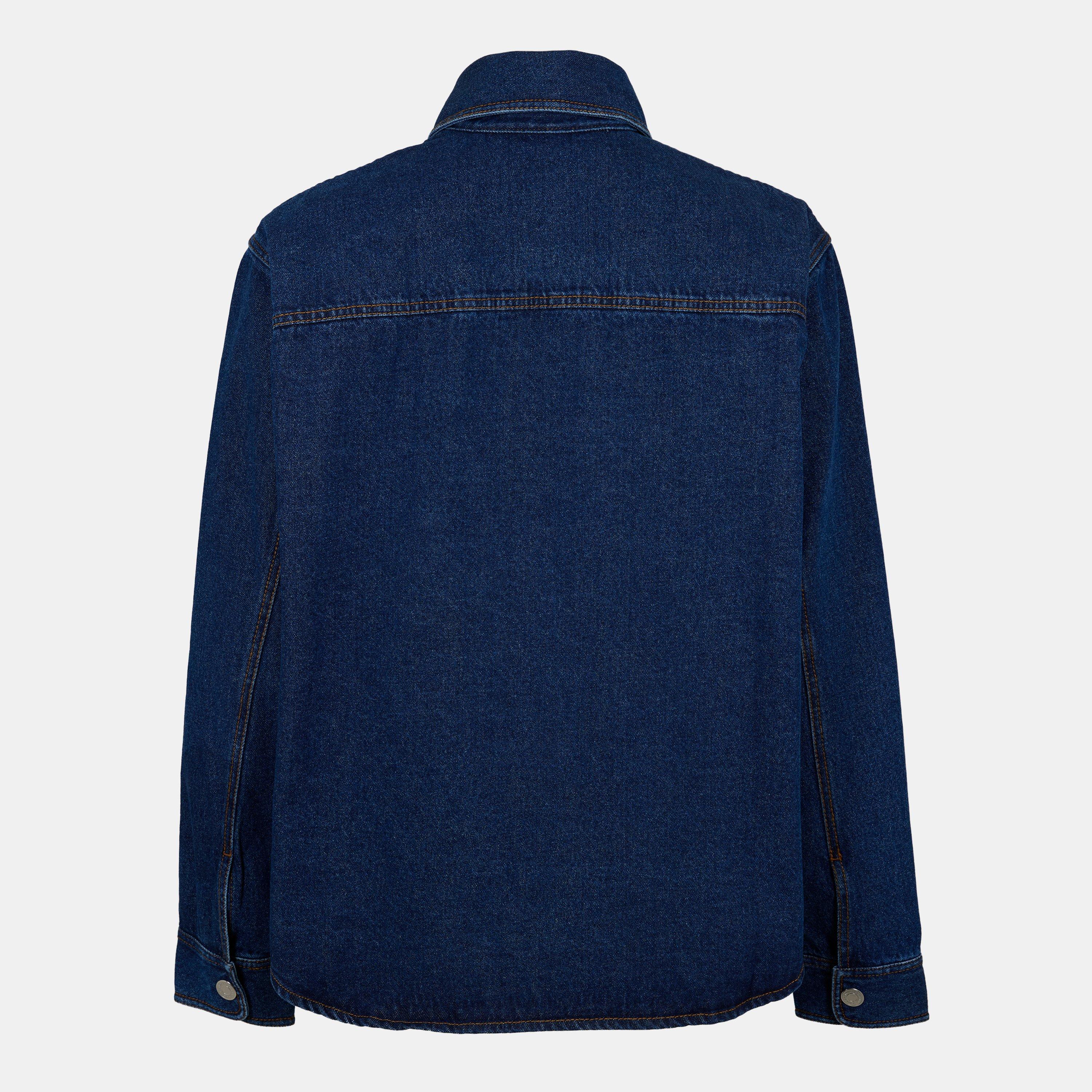 Long-Sleeve Denim Shirt