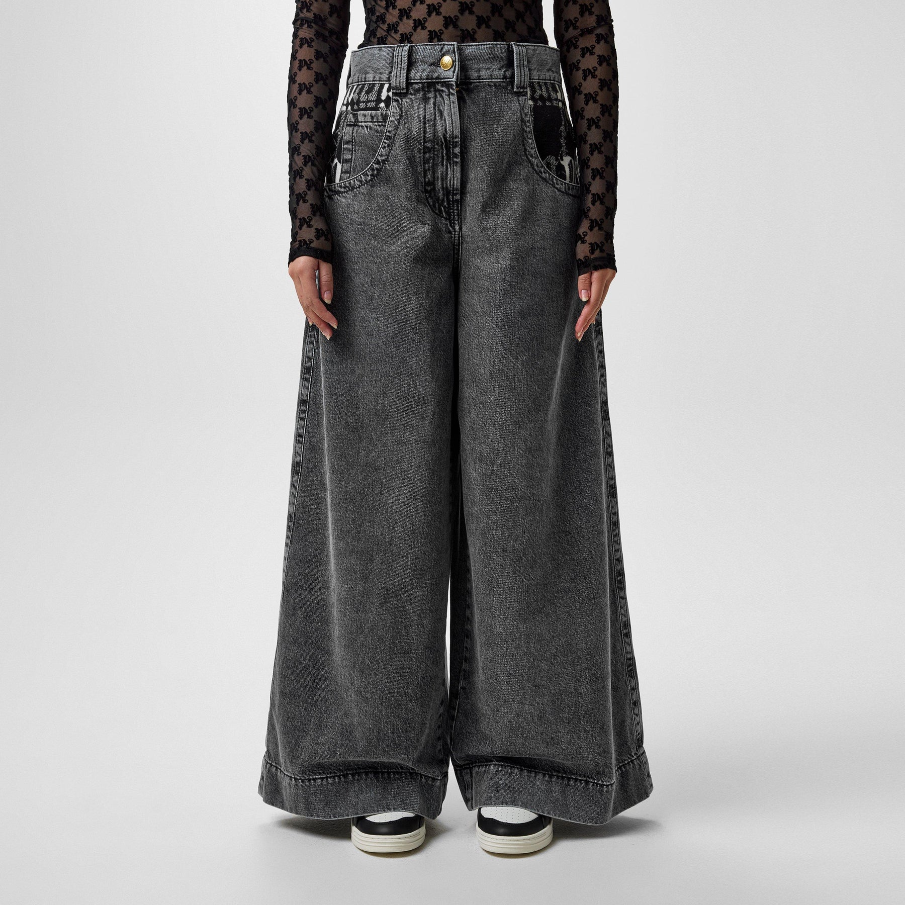 Monogram Denim Jeans