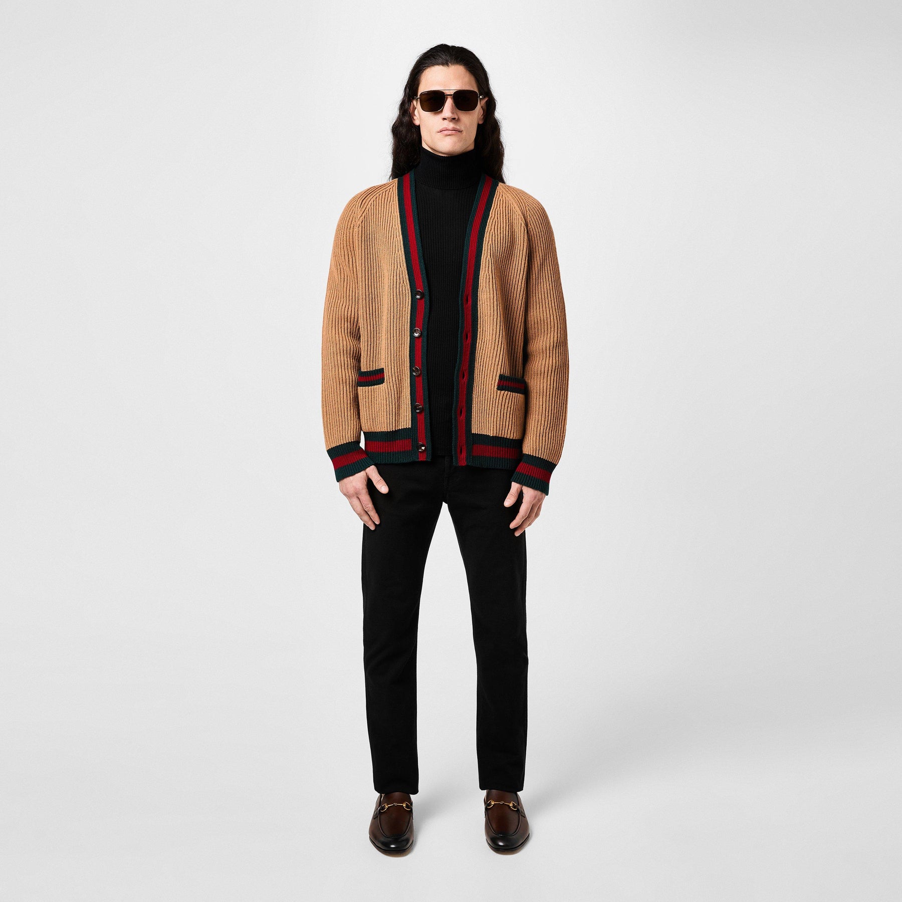 Horsebit Straight Jeans