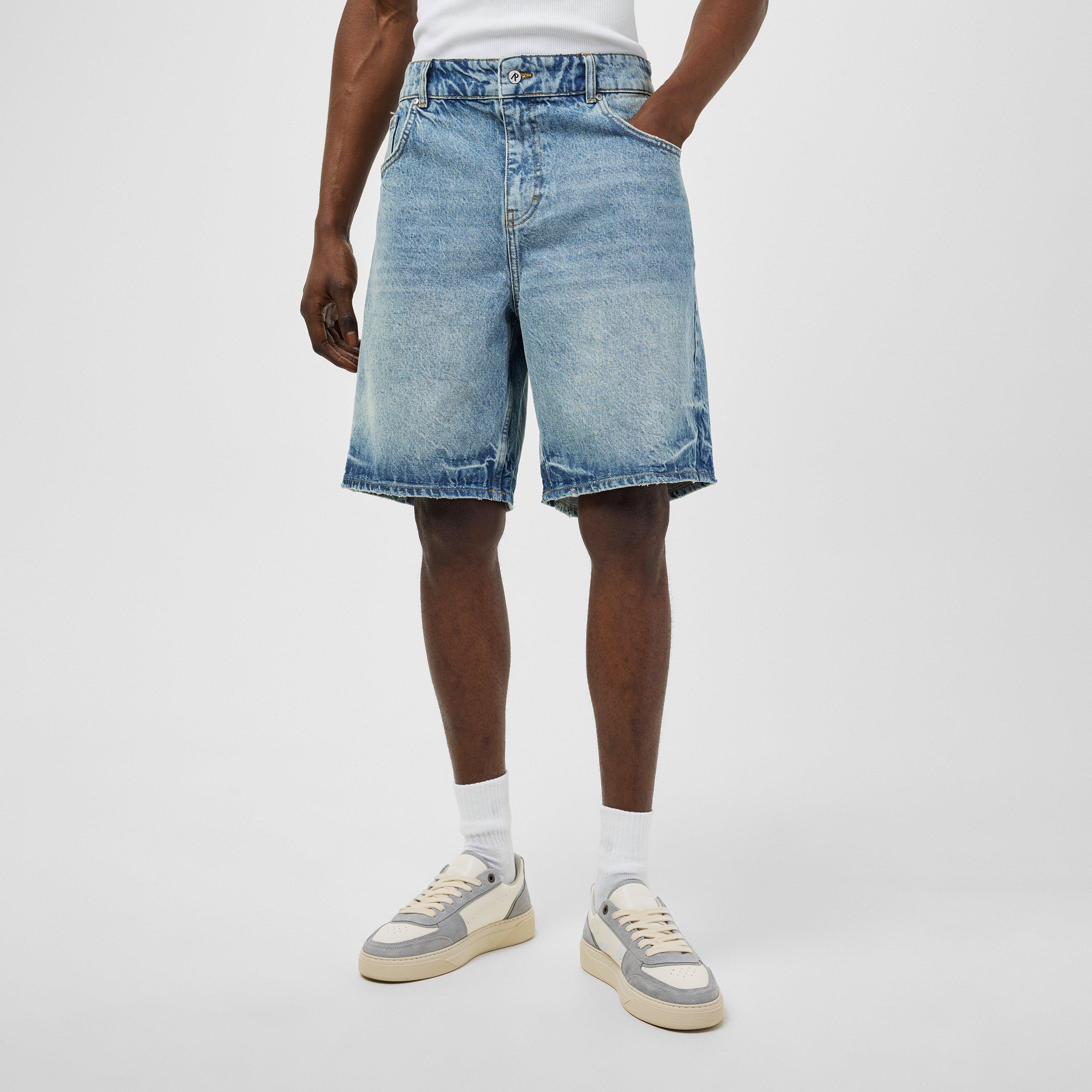 Men's Rep Denim Shorts, 5-Pocket Design