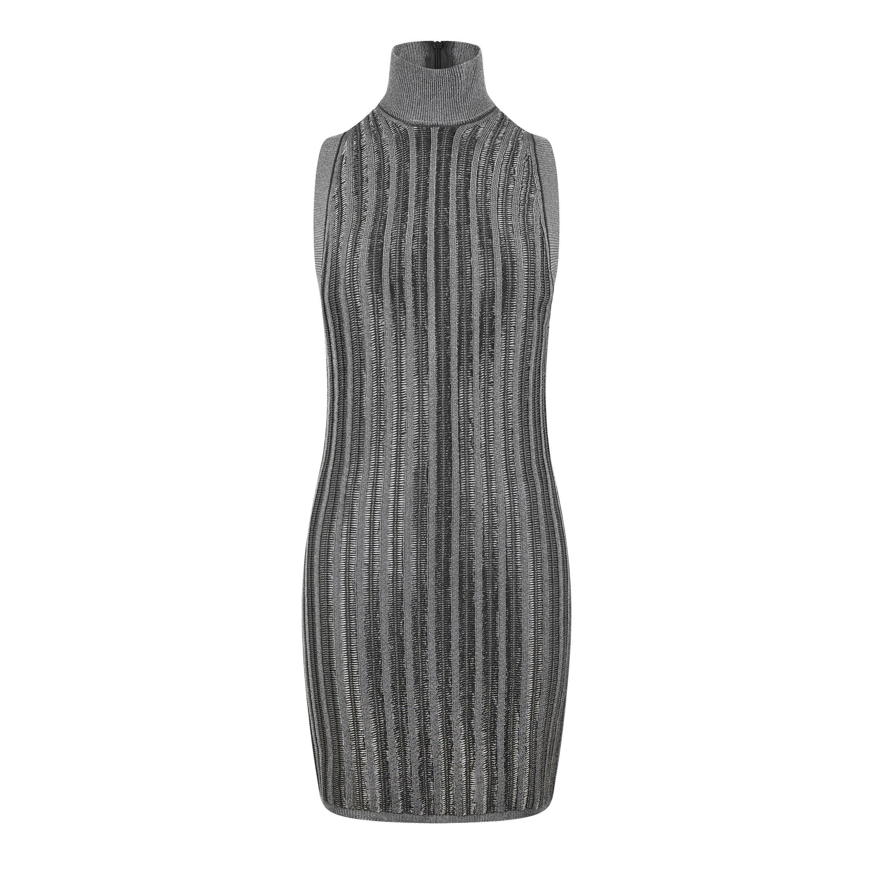 Slinky Rib Knit Mini Dress